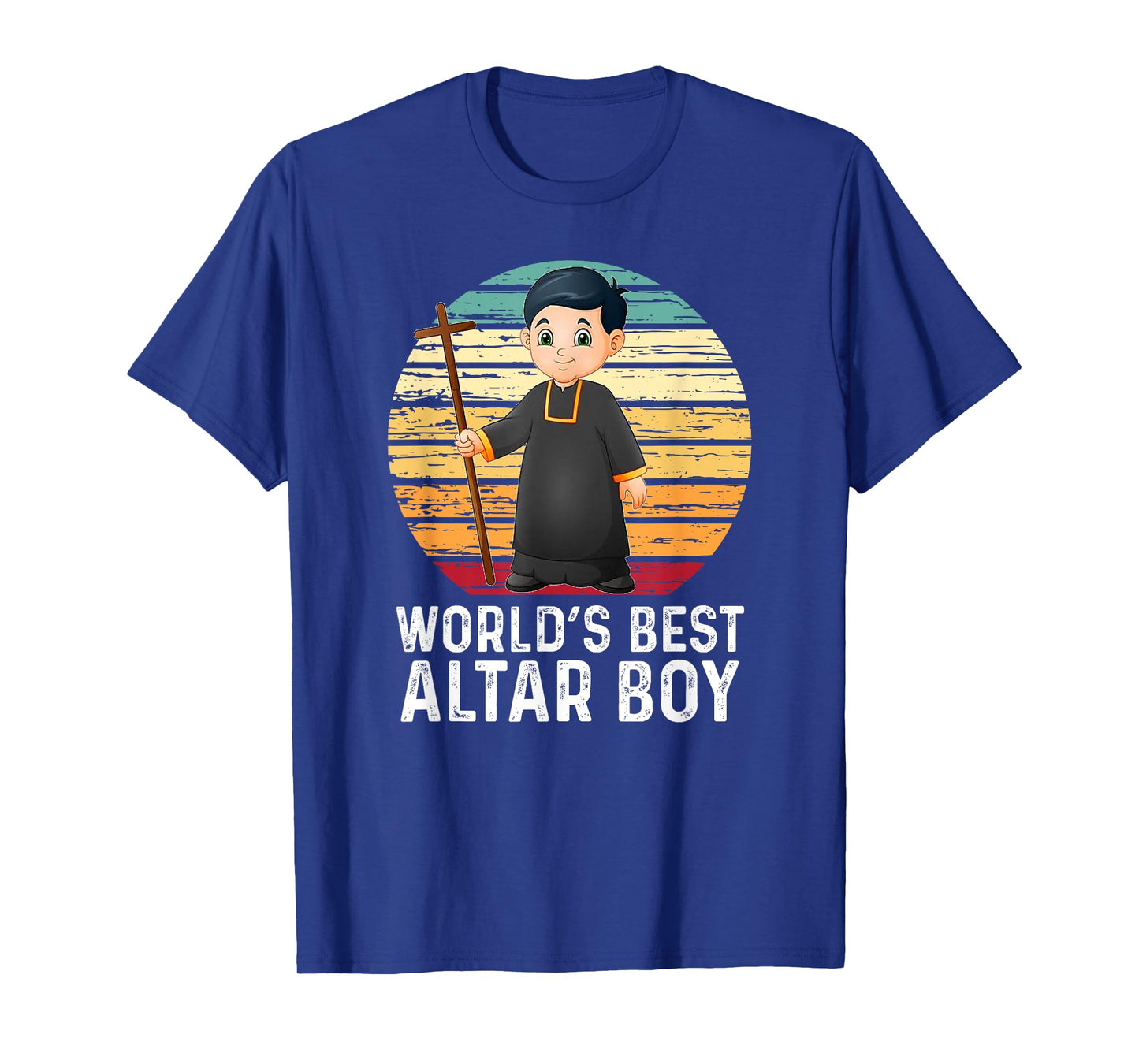 Vintage World's Best Altar Boy Catholic T-Shirt