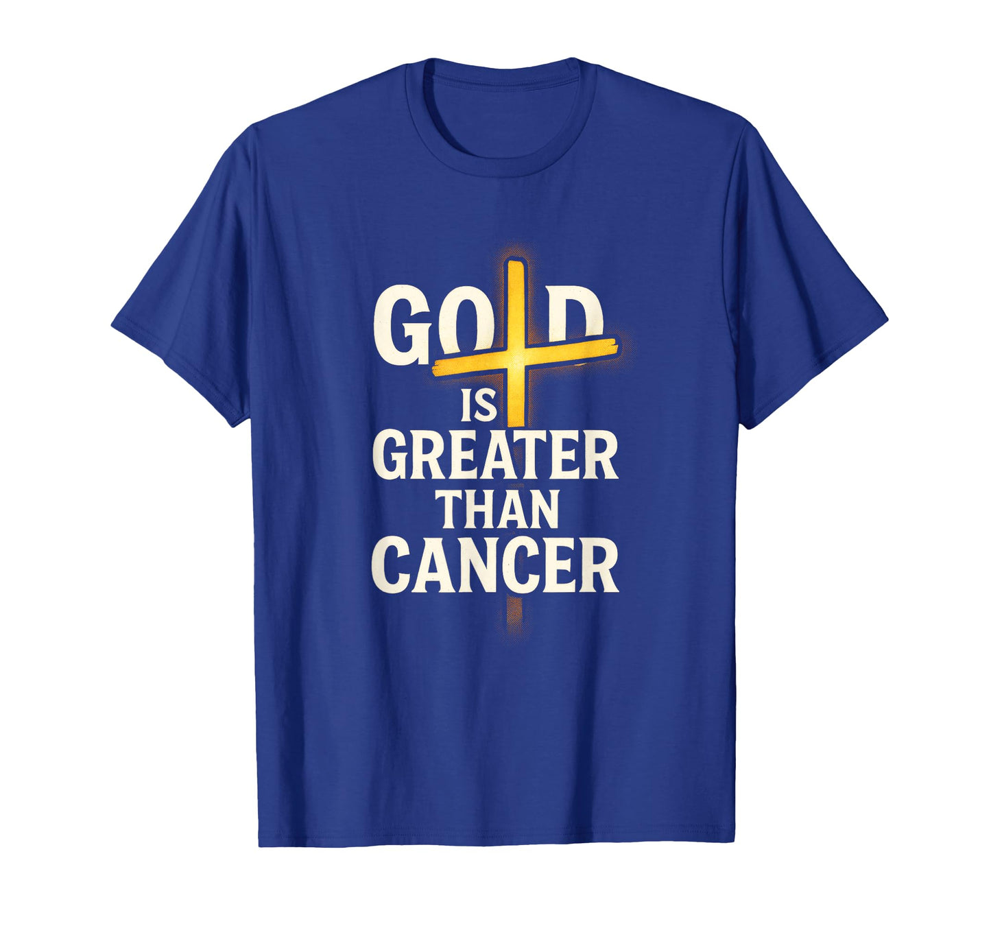 God is Greater Than Cancer - Survivor Awareness T-Shirt