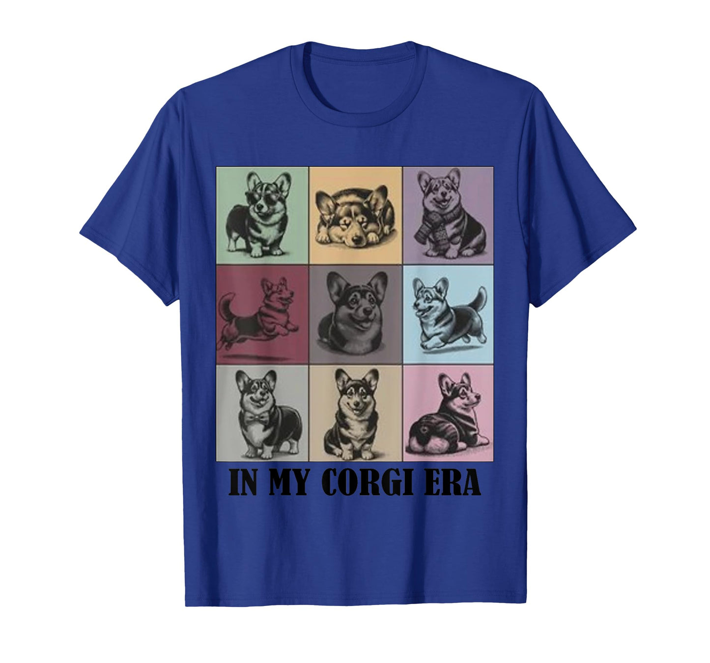 funny Corgi Mom Quote In My Corgi Era Cool Dog Lovers Men Women T-Shirt