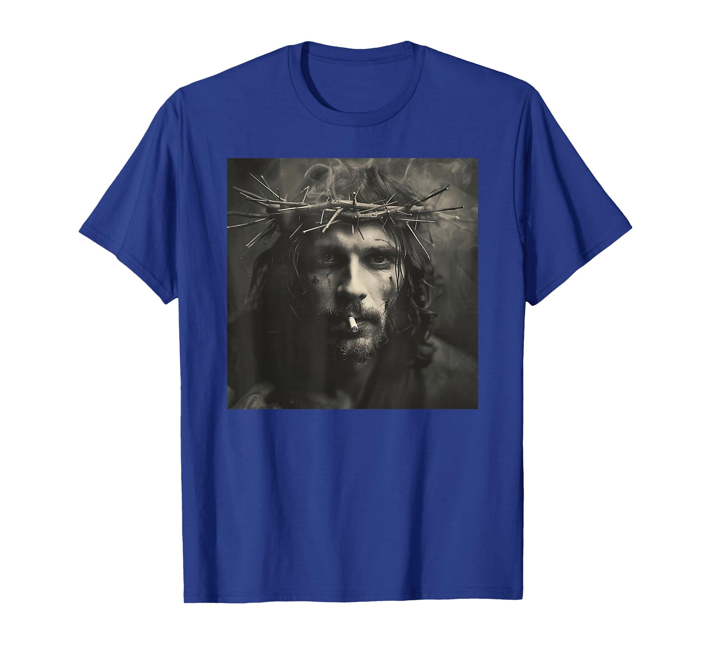Cooler Jesus Christ Smokes, Resistance, Rebellious Jesus T-Shirt
