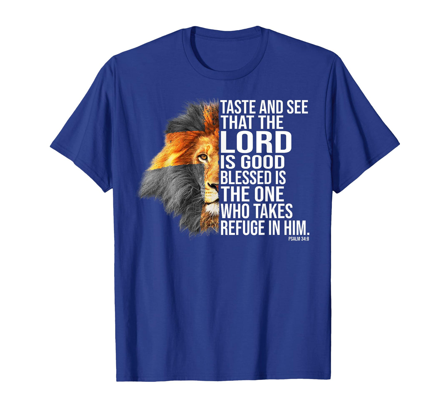 Faith in God - Psalm Christian Bible T-Shirt
