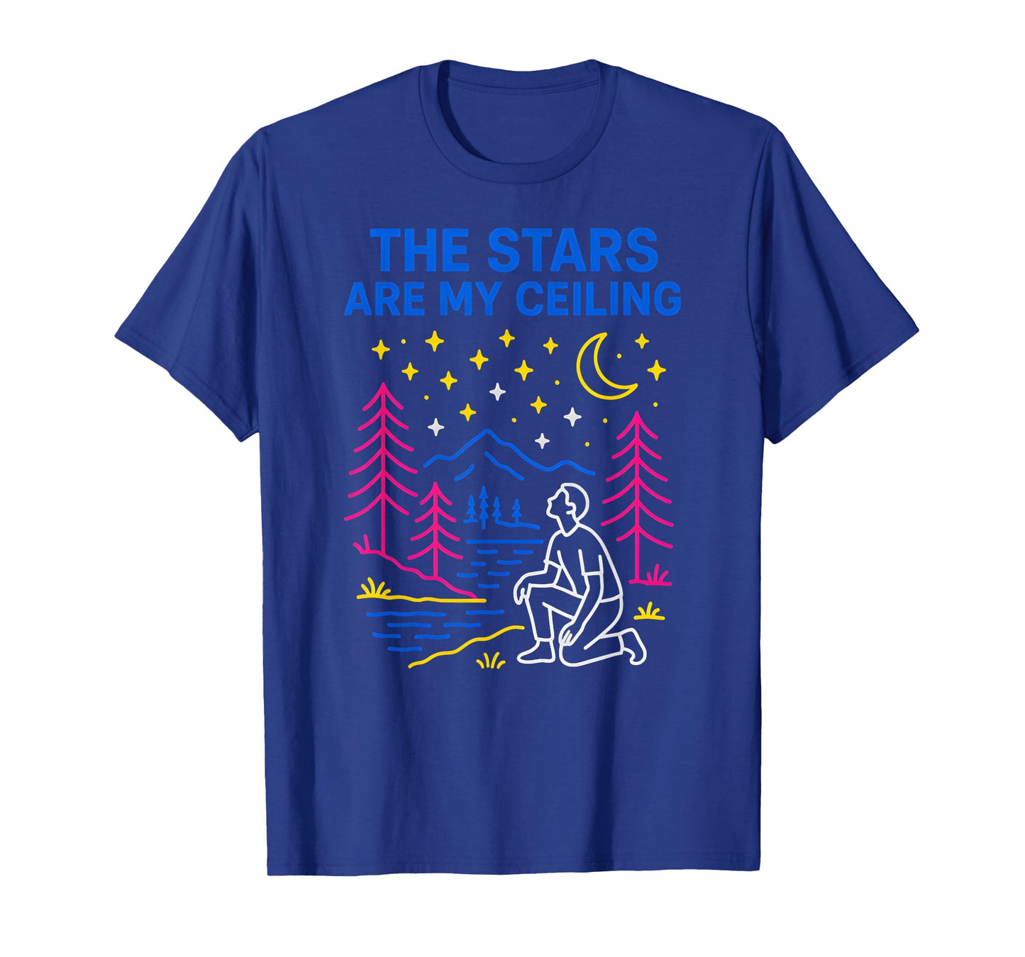 Creation The Stars are My Ceiling Cool Womens Christian T-Shirt