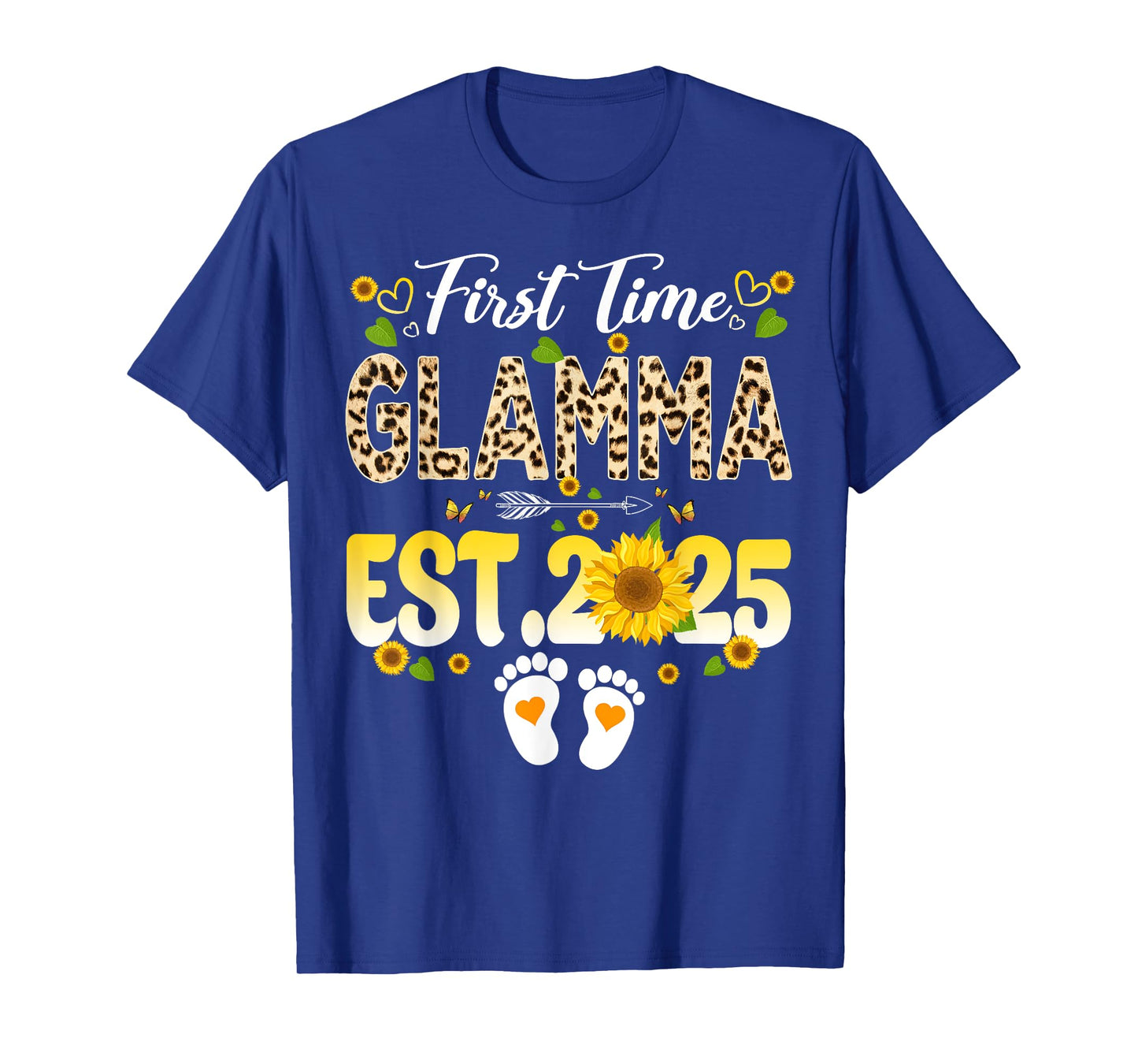 Soon to be Glamma 2025 Mother's Day First Time Mom Pregnancy T-Shirt