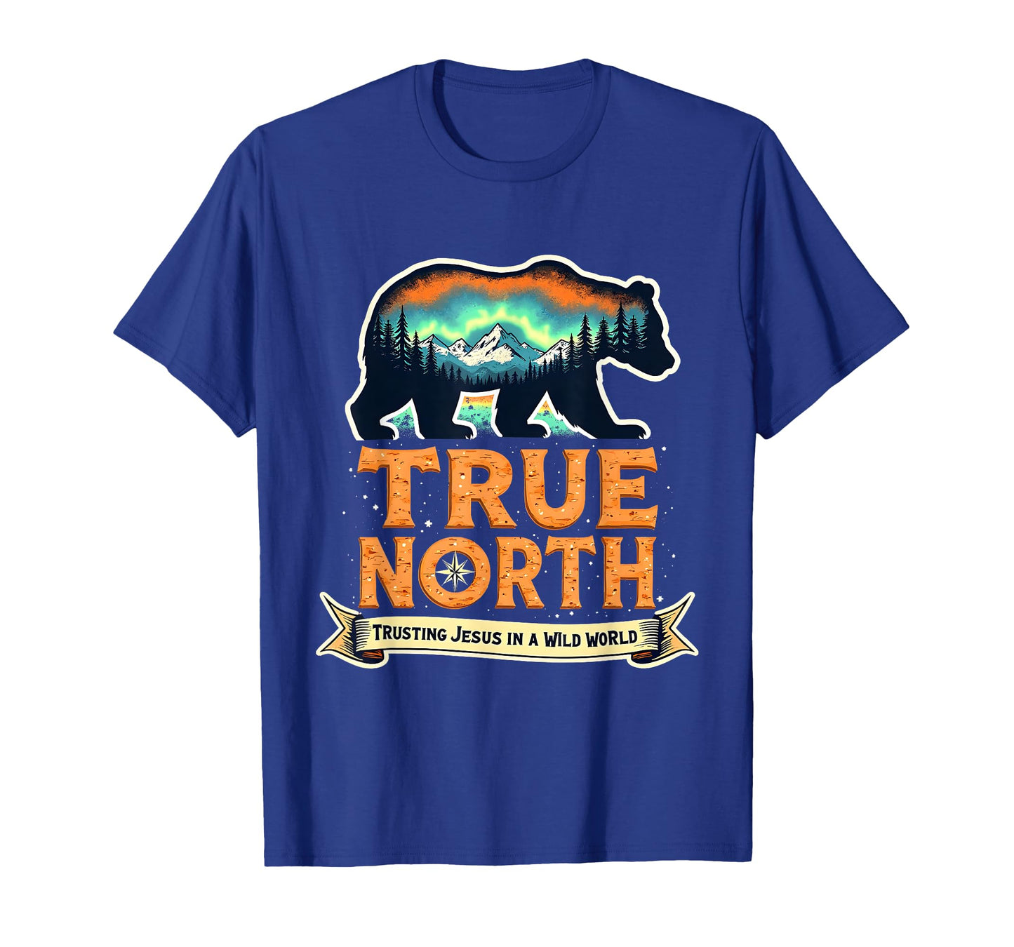 True North VBS 2025 Christian Trusting Jesus Wilderness T-Shirt