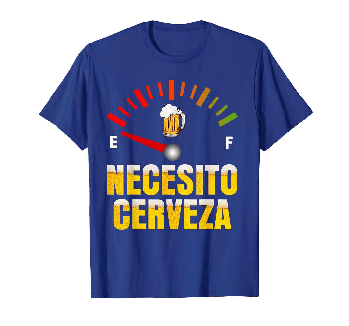 Necesito Cerveza I Need Beer in Spanish Mardi Gras Bbq Party T-Shirt