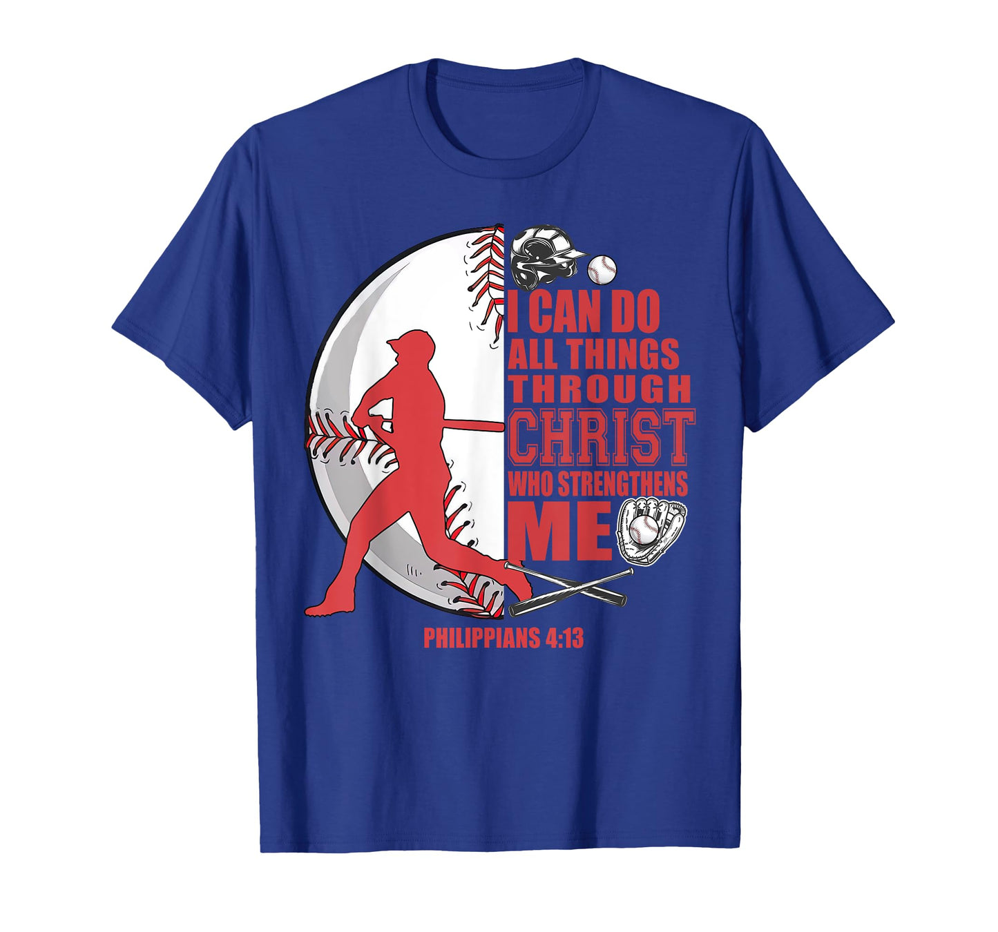 Baseball-Shirt Kids Christ Boys Girls Bible Verse Cute T-Shirt