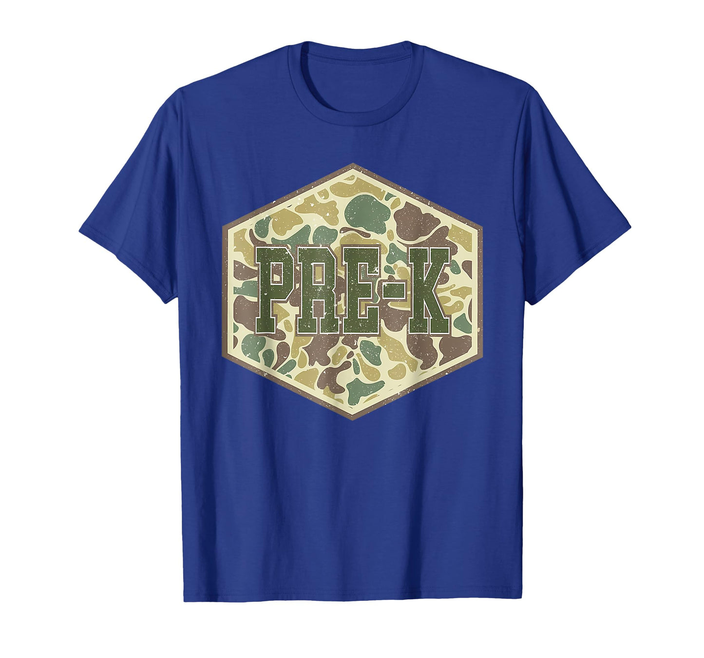 Retro Back to School Boys Old Camo Pre-K T-Shirt