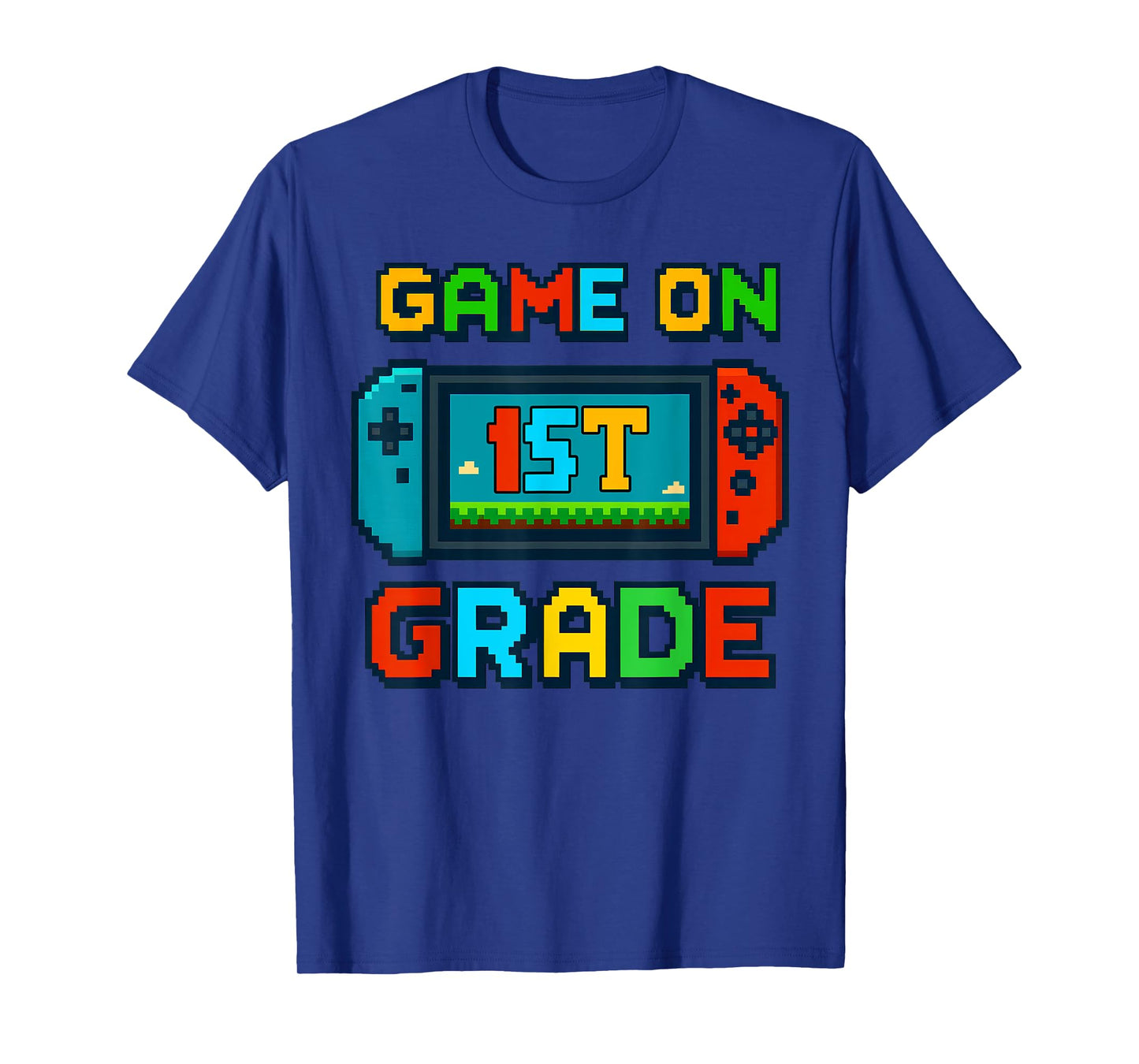 Game On 1st Grade Back to School Video Gamer First Grade T-Shirt