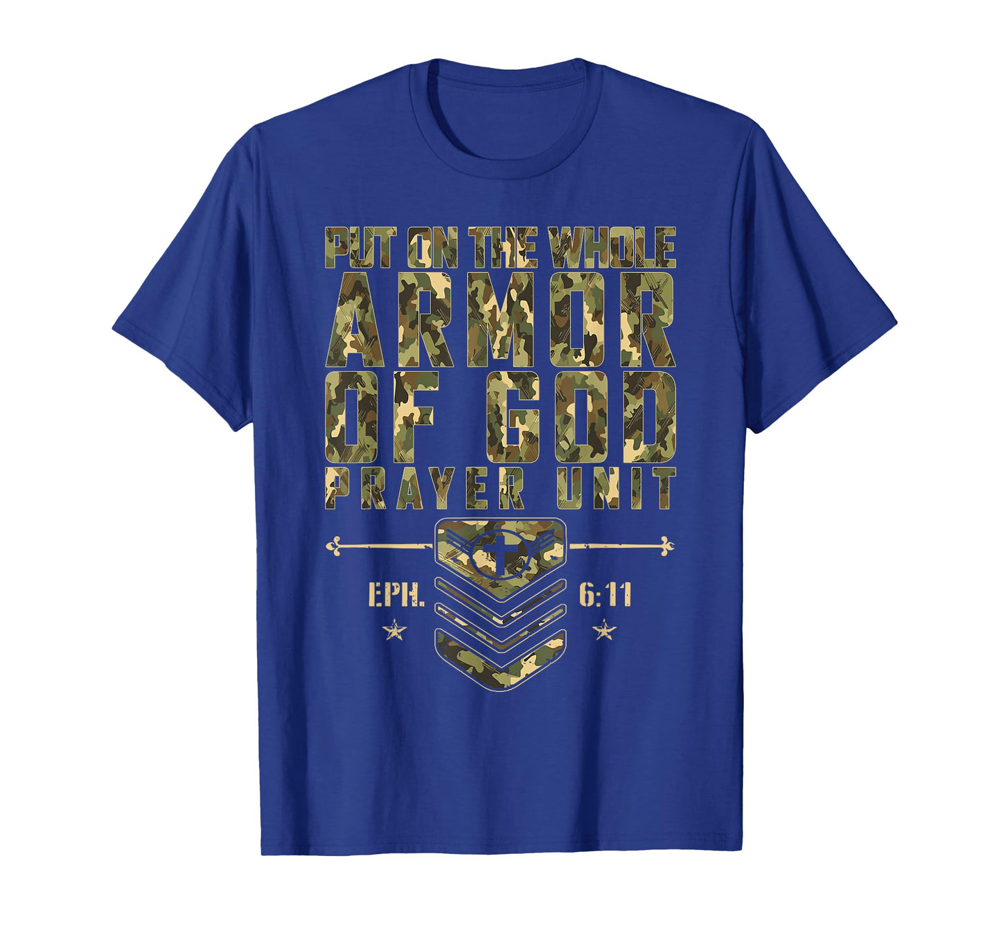 Put On The Full Armor of God - Christian Religious Bible T-Shirt