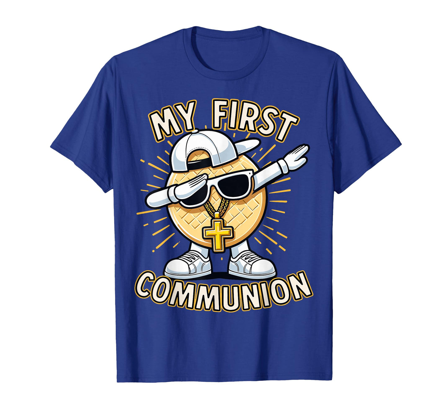 Communion Dabbing Wafer Funny 1st Communion T-Shirt