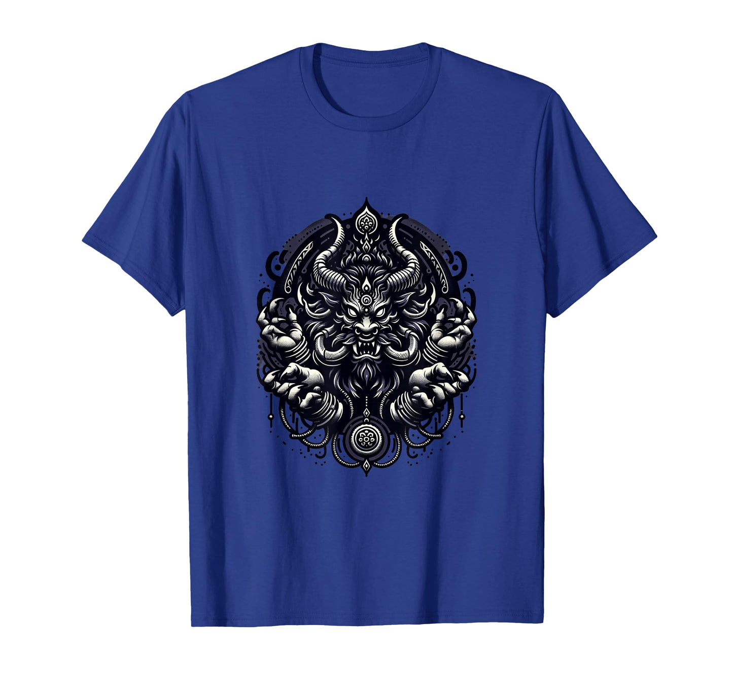 Dark Spirit Rakshasa Hindu Demon Horror Thriller Graphic T-Shirt