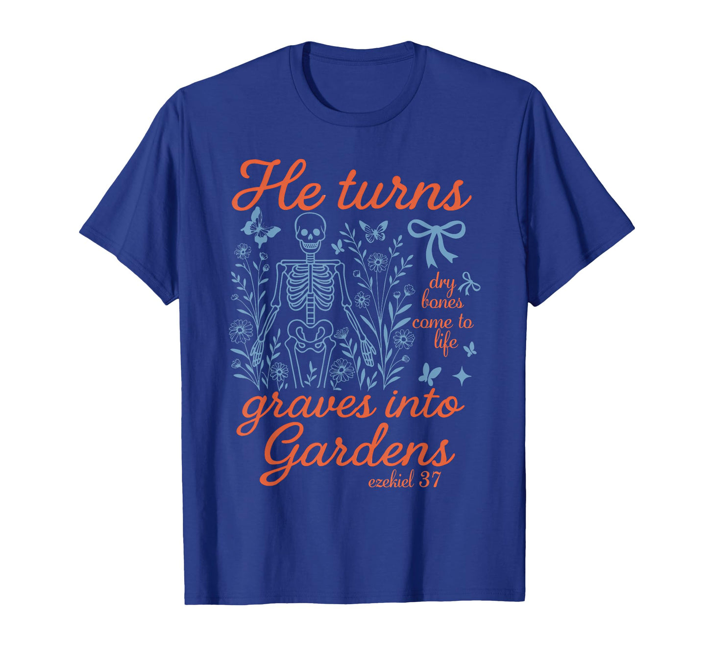 Christian Halloween, Skeleton Halloween Season, Bible Verse T-Shirt