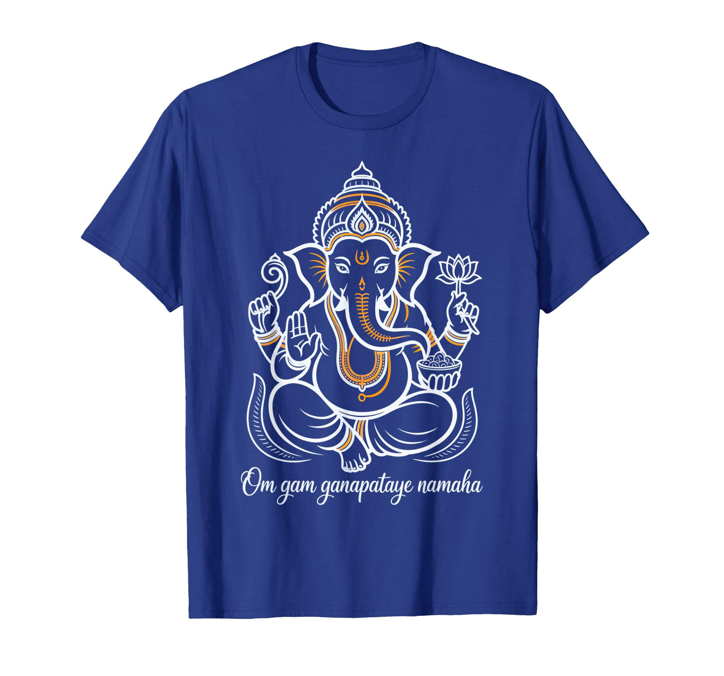 Hindu Ganesha Puja Elephant God India Meditation Yoga Murti T-Shirt