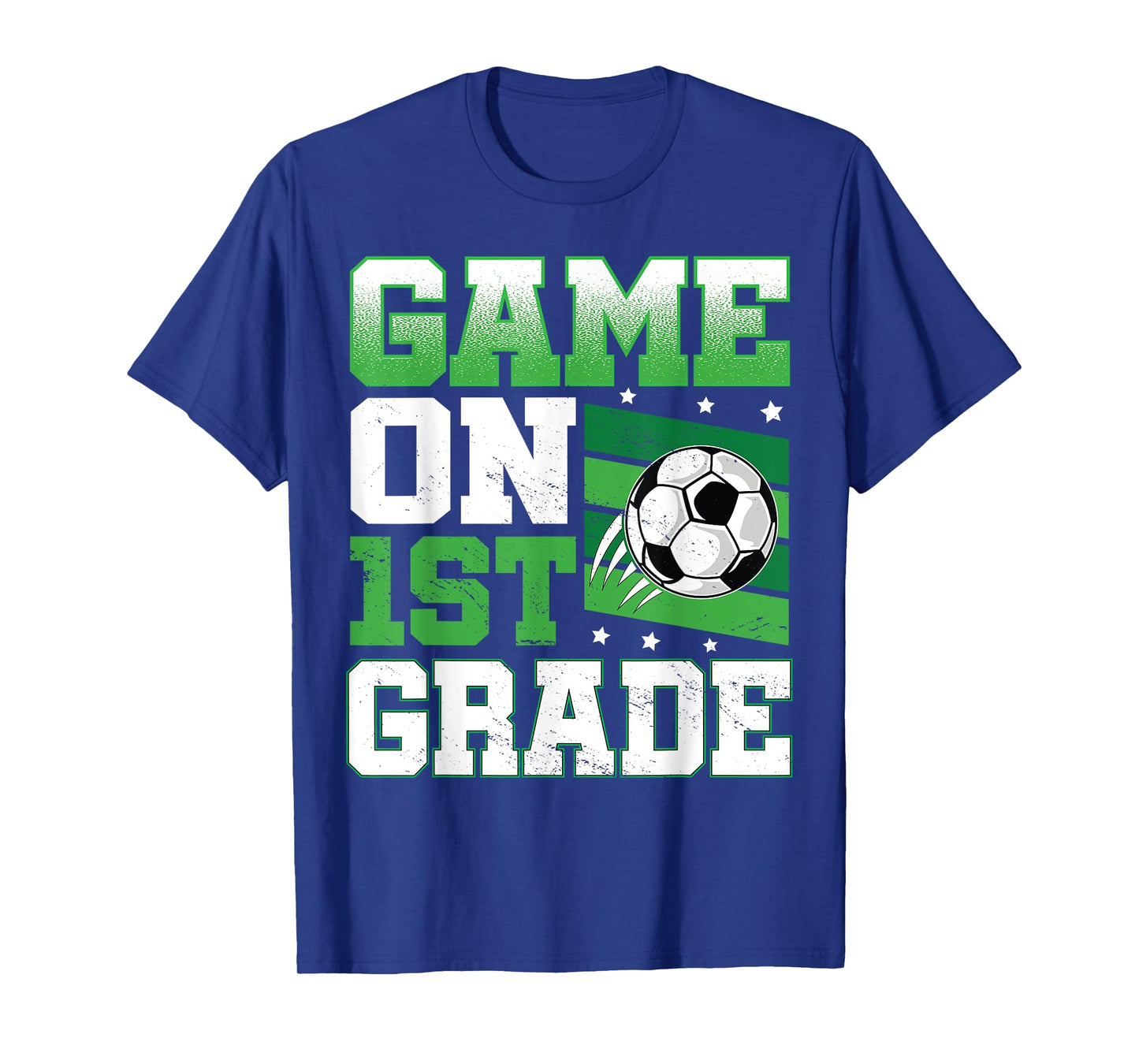 Soccer Game On 1st Grade Back To School Cute Sports Boys T-Shirt