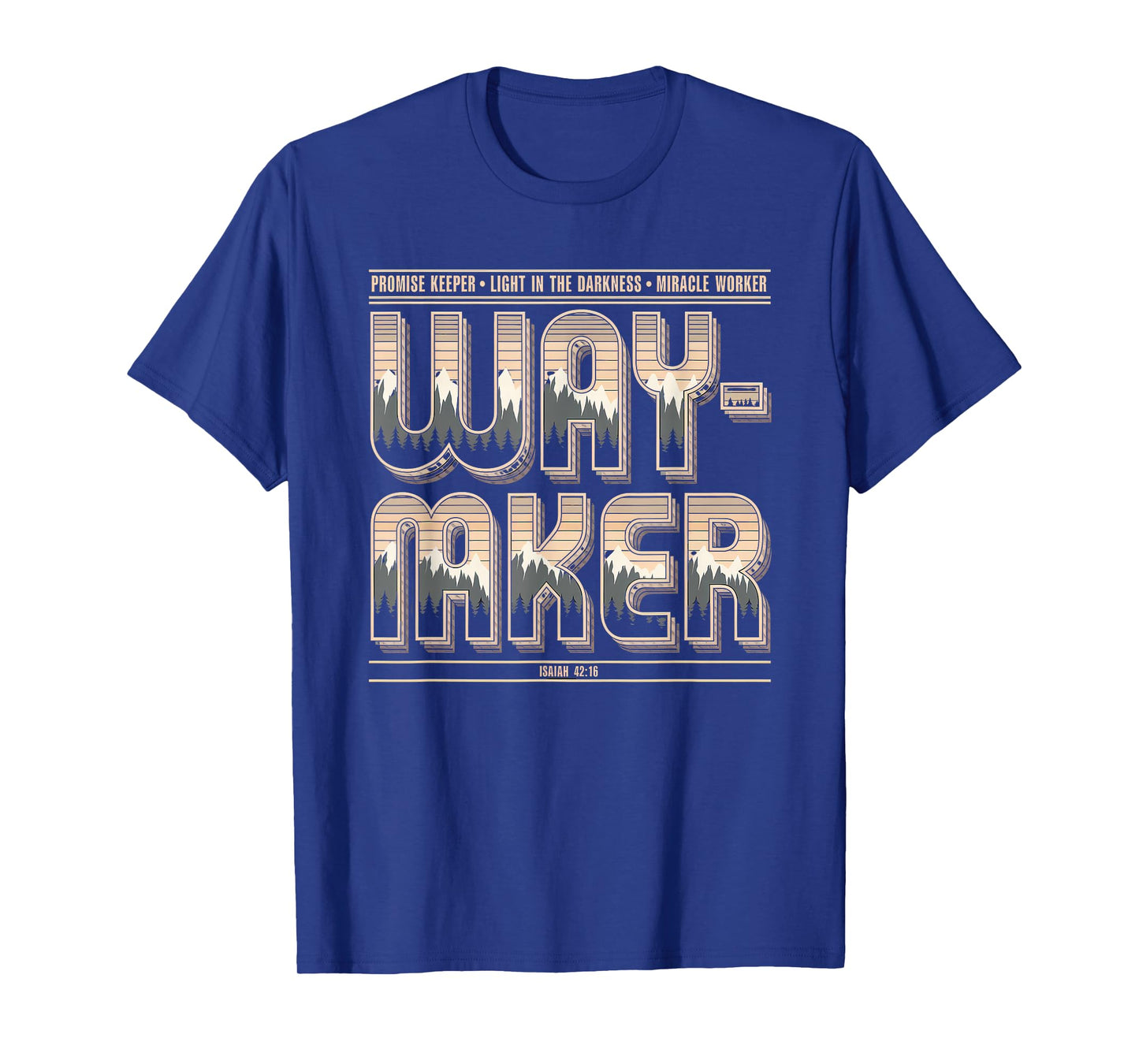 Waymaker Tshirt Promise Keeper Miracle Worker God Christian T-Shirt