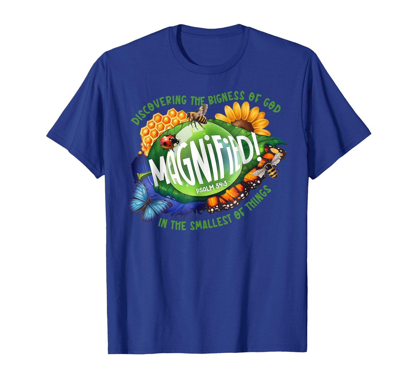Magnified VBS 2025 Discovering the Bigness of God Christian T-Shirt