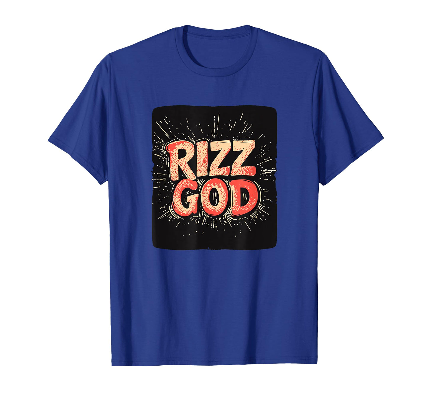 Awesome Rizz God Emblem with Charm T-Shirt