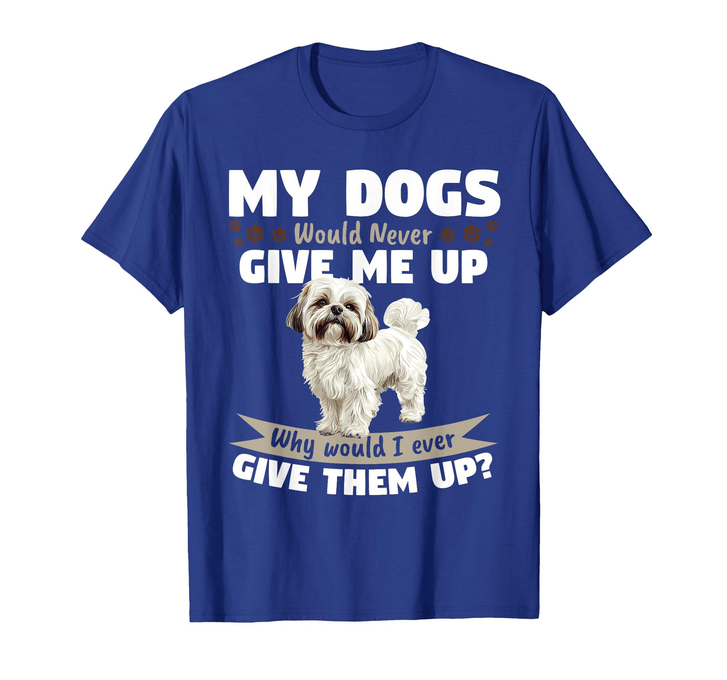 Shih Tzu Dog Owner Men Women Kids T-Shirt