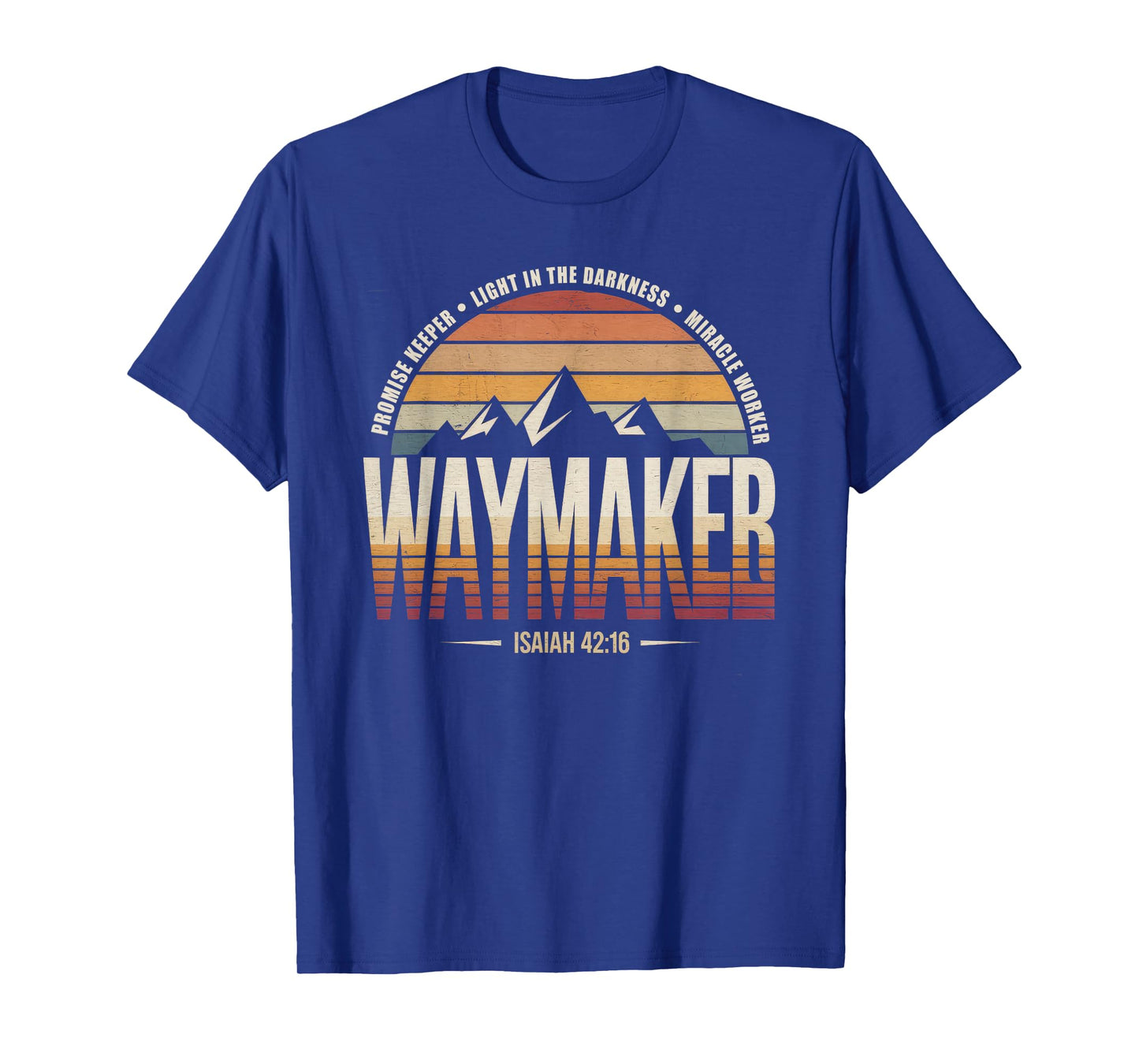 Waymaker Tshirt Promise Keeper Miracle Worker God Christian T-Shirt