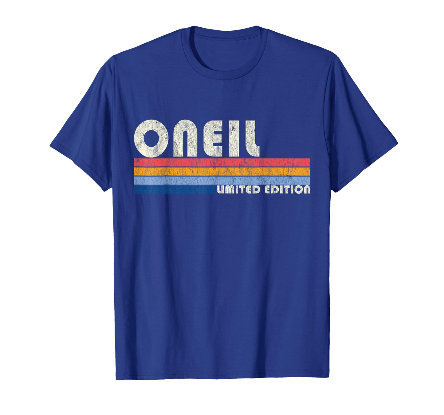 ONEIL Surname Funny Retro Vintage 80s 90s Gifts Men Women T-Shirt