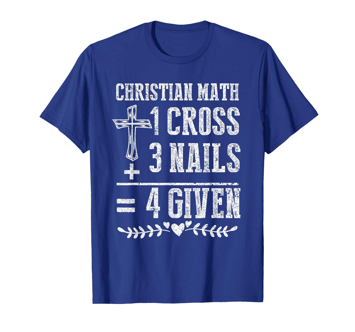 Christian Math God Worshiper Christ Follower Religion T-Shirt