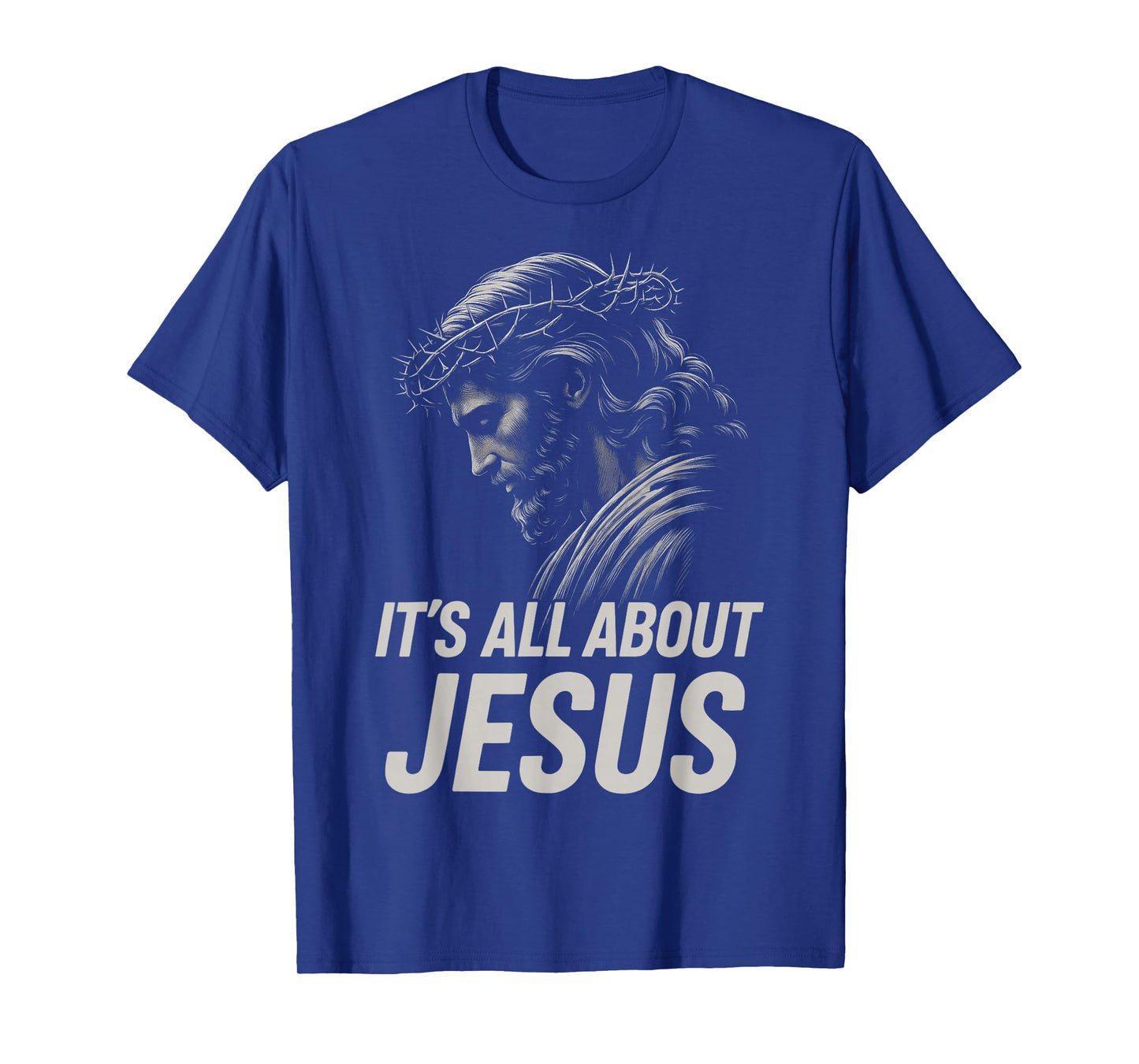 HUGvyn Its All About Jesus Christian Faith Patriotic America T-Shirt