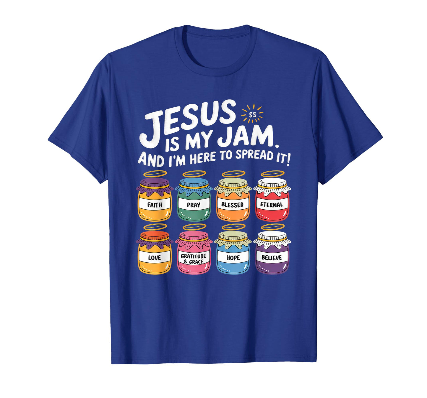 Jesus is My Jam Tshirt Men Women Christian Bible Verse T-Shirt