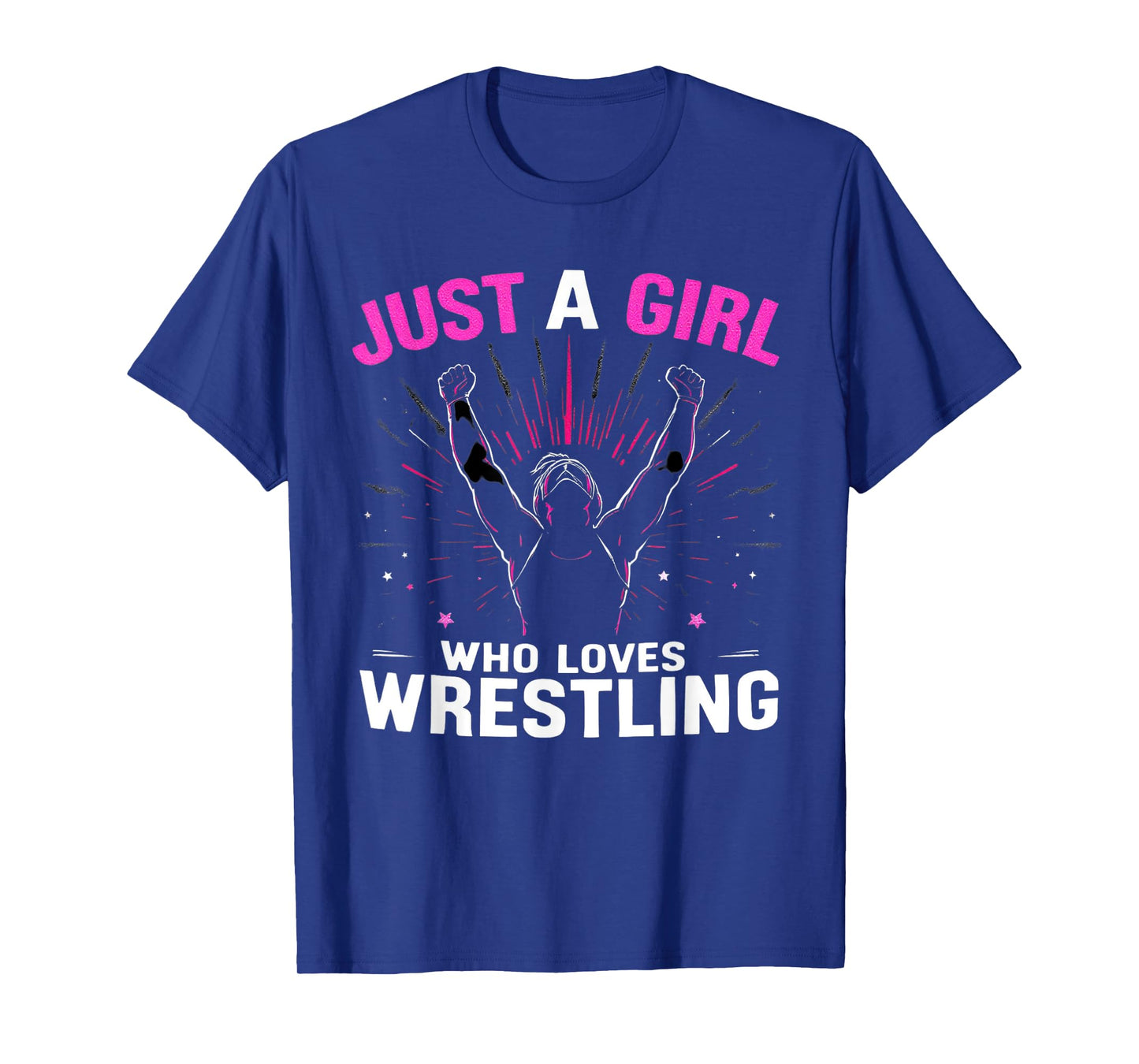 Just A Girl Who Loves Wrestling, Girls & Kids, Wrestler Girl T-Shirt