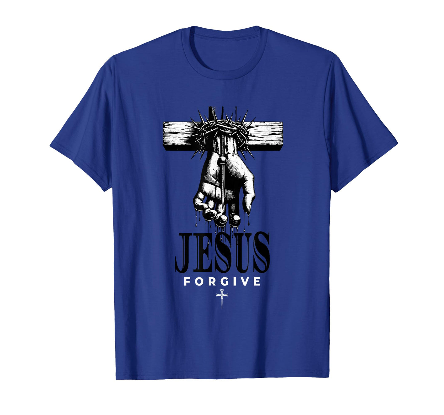 Jesus Forgive Cross Christian Gift for Women Men T-Shirt