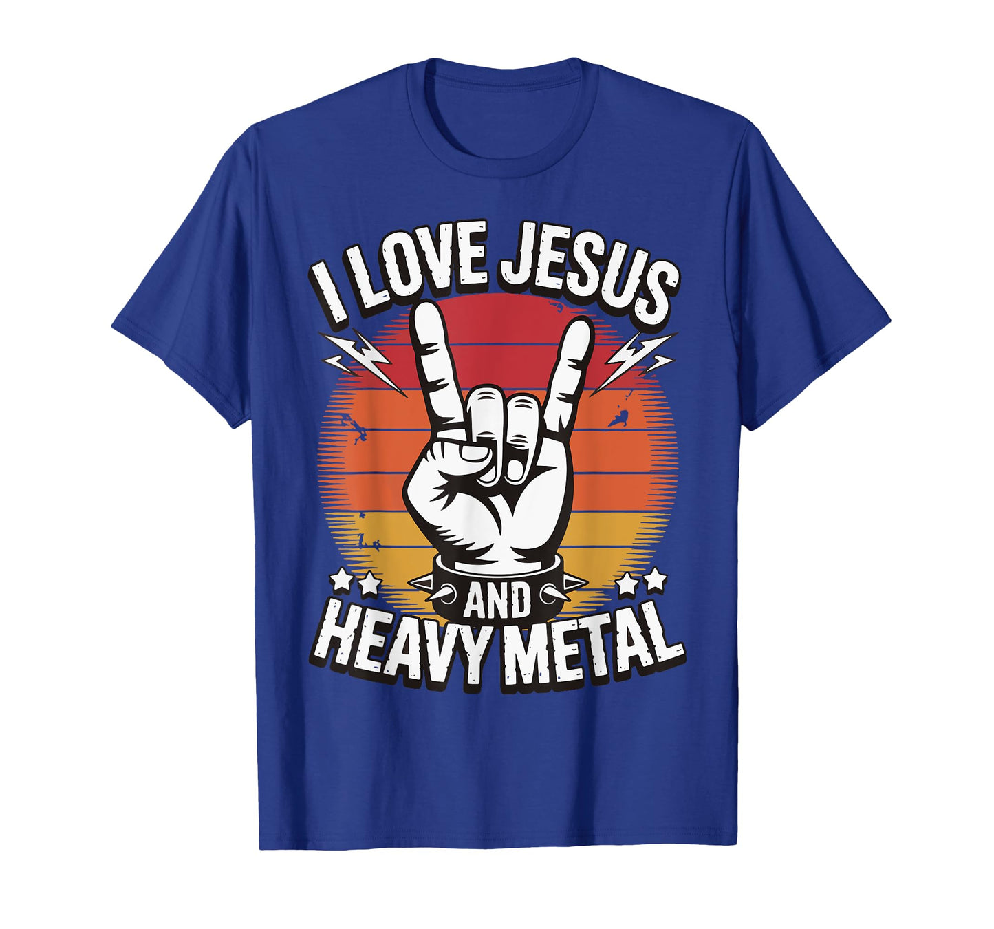 I Love Jesus And Heavy Metal T-Shirt