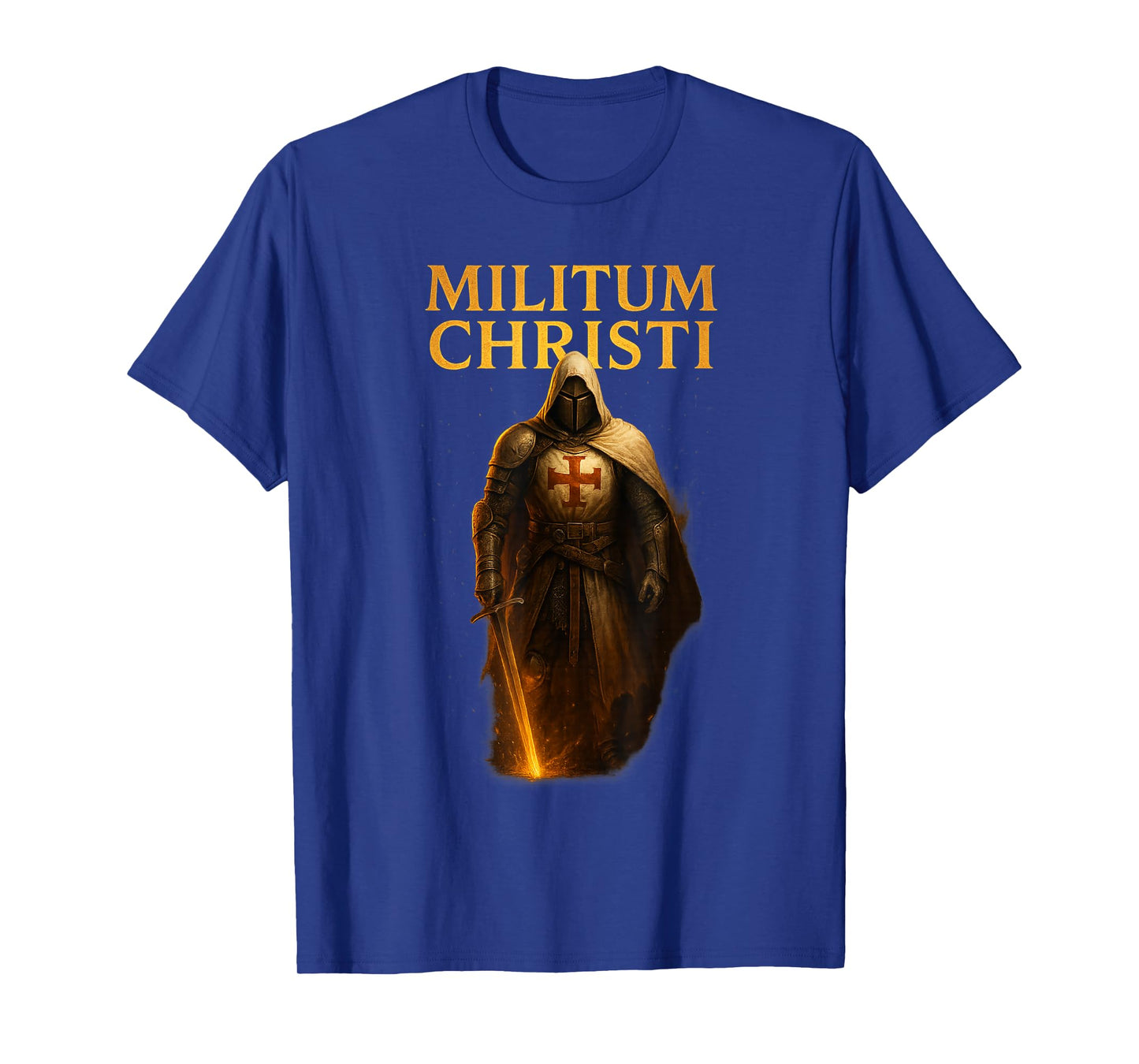 Militum Christi Catholic Knight Templar β Crusader T-Shirt