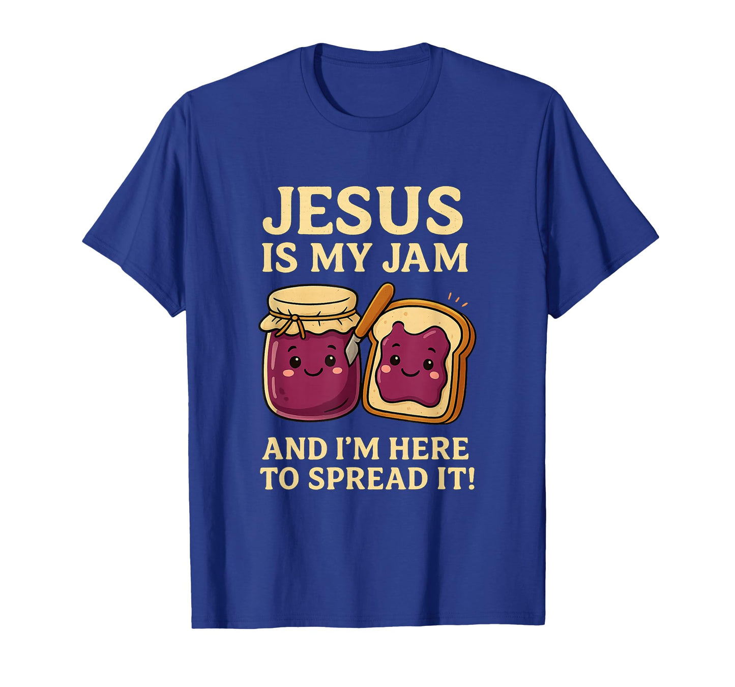 Jesus is My Jam Shirt Funny Christian Faith Bible T-Shirt