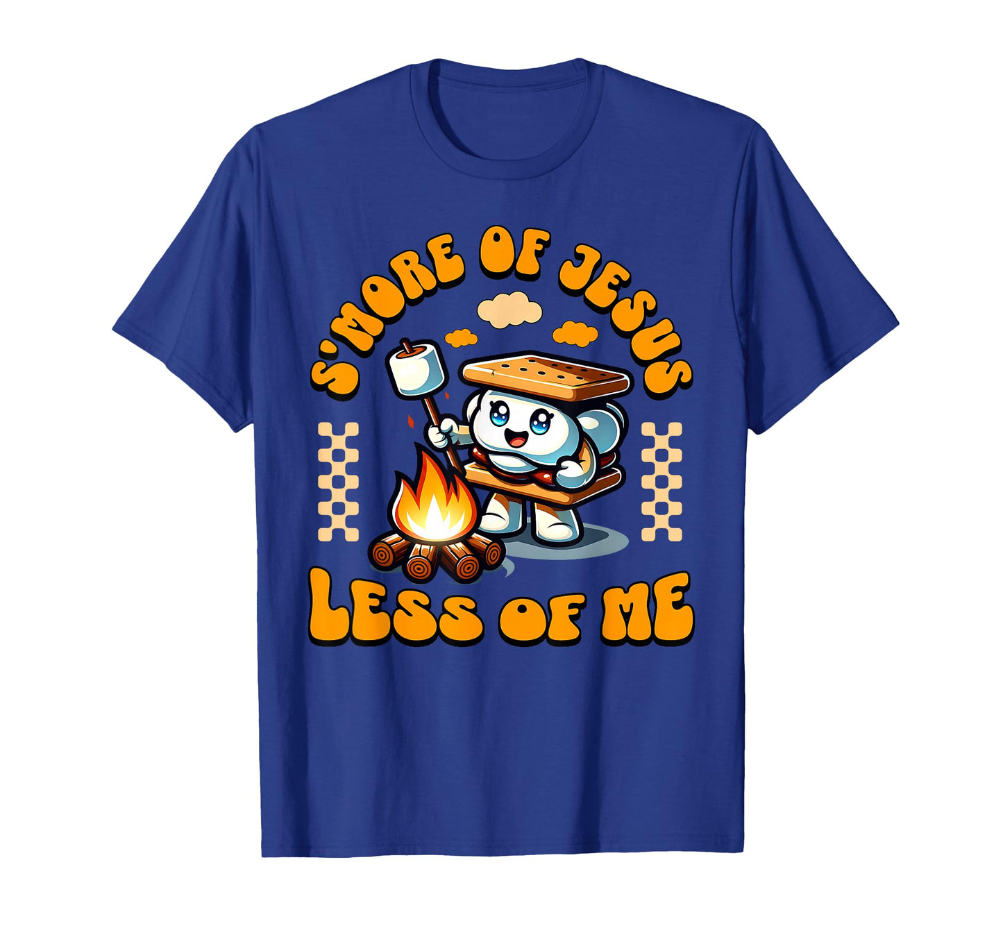 S'More of Jesus Less of Me Fall Christian Thanksgiving Camp T-Shirt