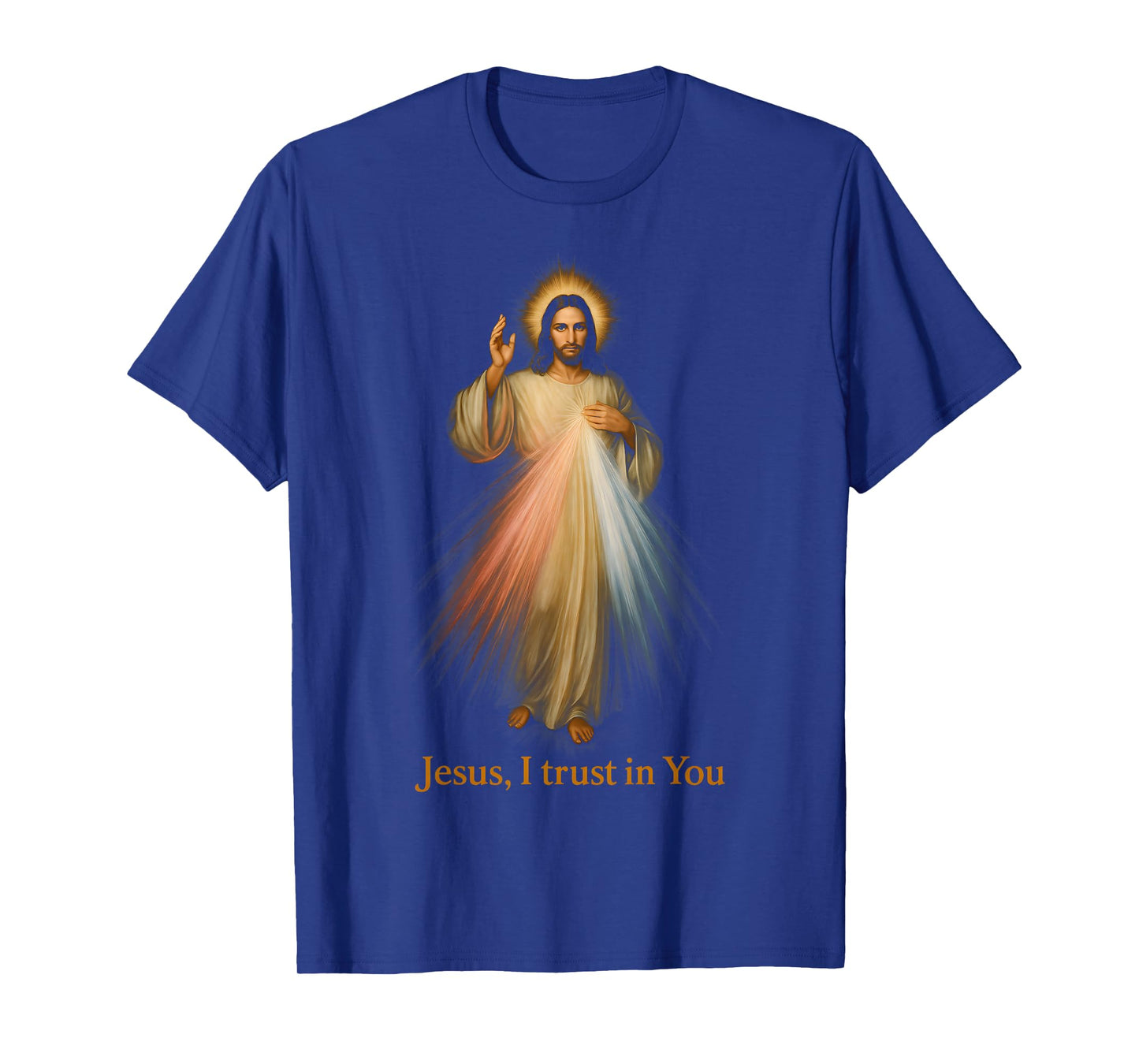 Jesus I Trust In You Devine Mercy Christian Catholic Faith T-Shirt
