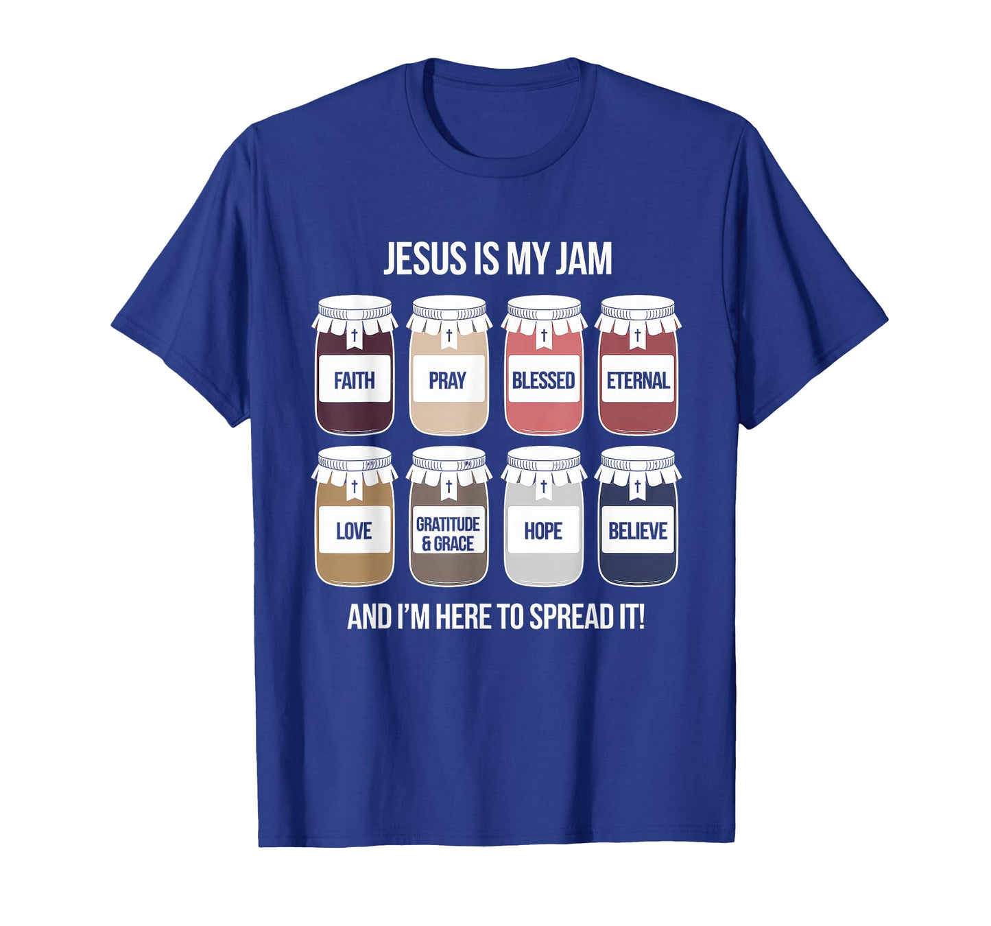 Jesus is My Jam Tshirt Men Women Christian Bible Verse T-Shirt