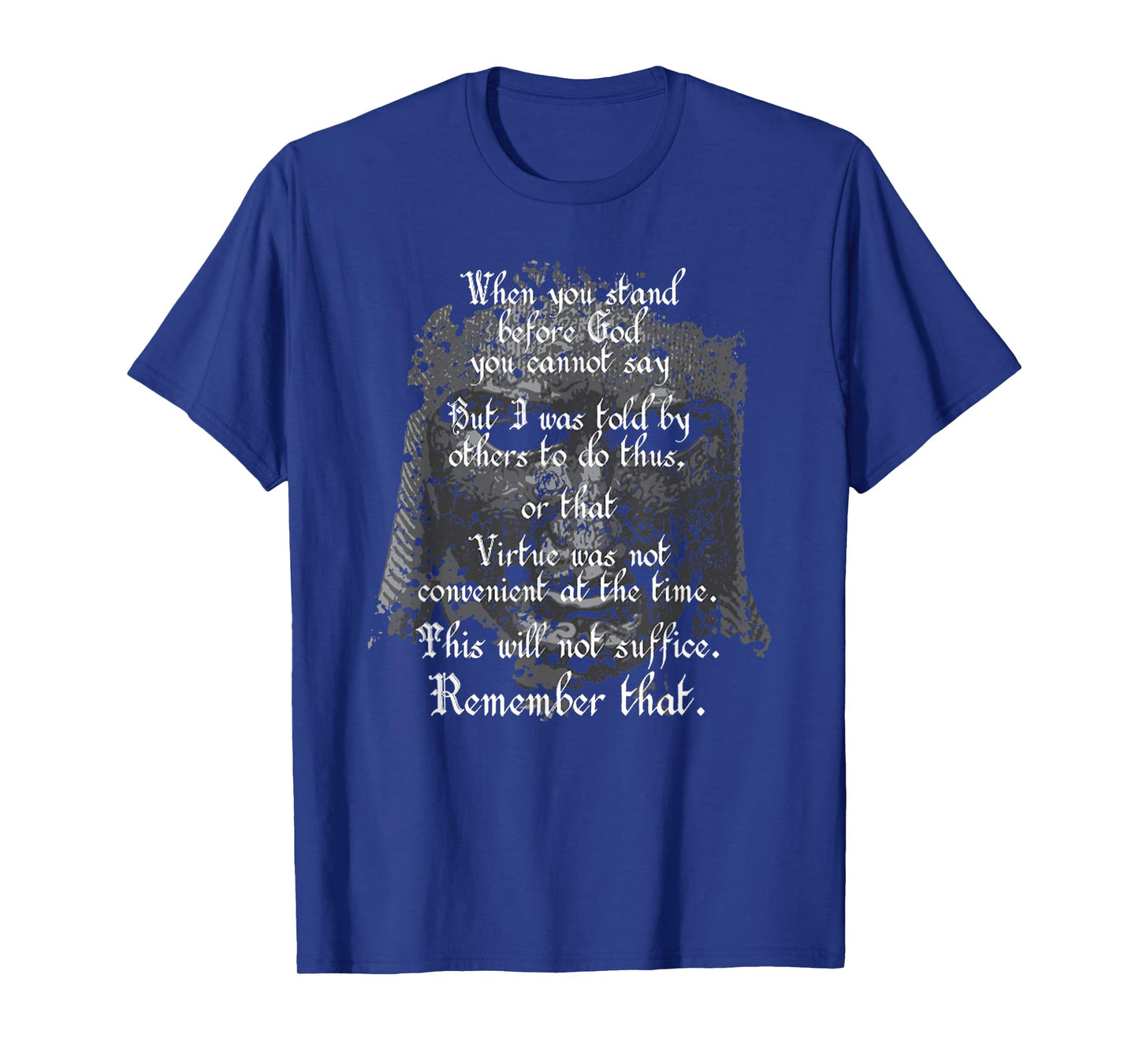 Vintage Baldwin the Leper King of Jerusalem Jesus Christian T-Shirt