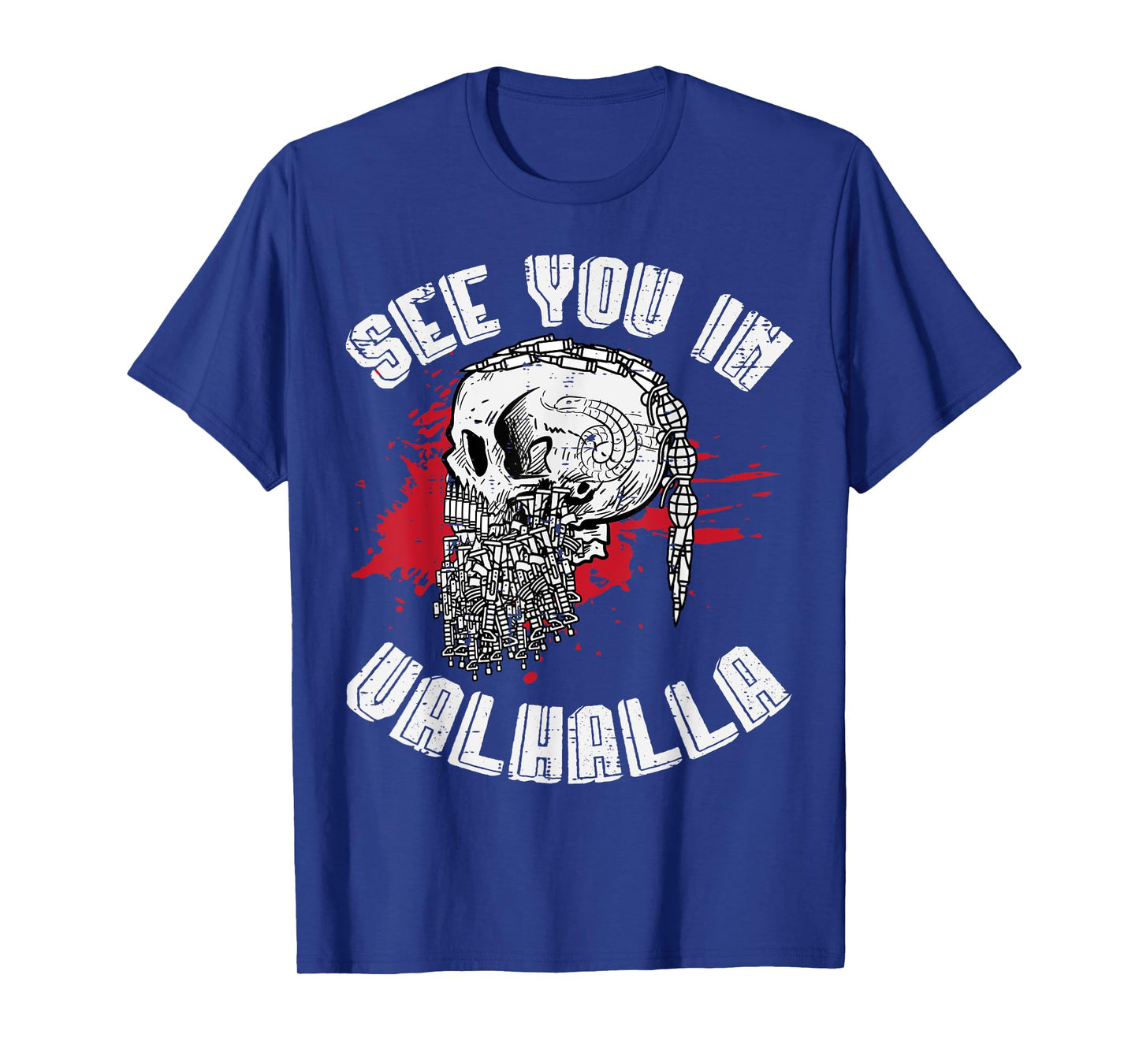 Viking See You In Valhalla Norse Mythology Men Boys Kids T-Shirt