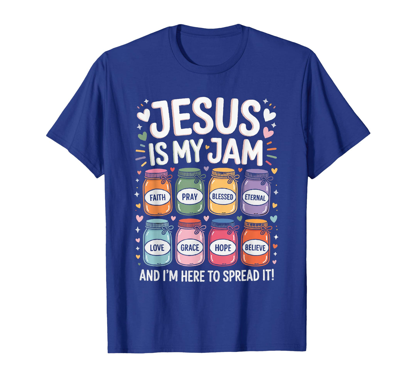 Jesus is My Jam and Im Here to Spread Christian Mom Women T-Shirt