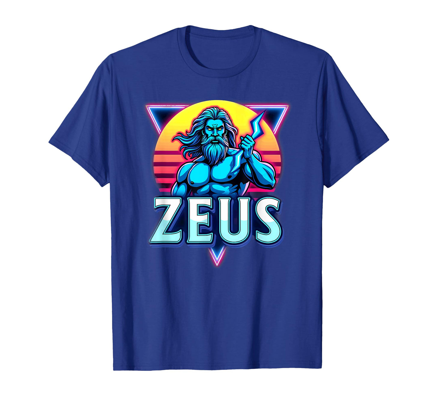 Retro Greek Mythology God Zeus T-Shirt