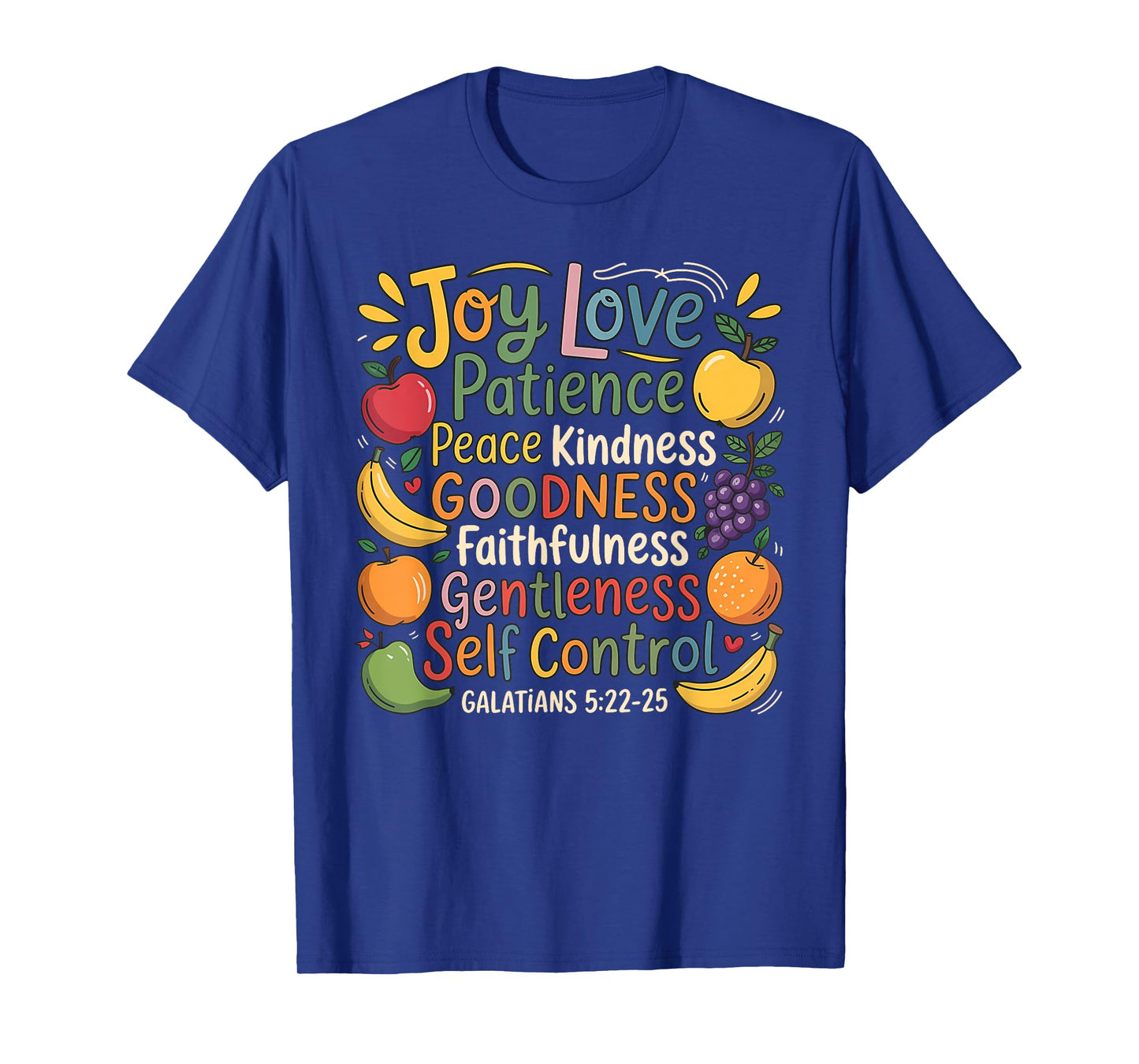 Awesome Galatians Fruit Of The Spirit Religious Verses T-Shirt