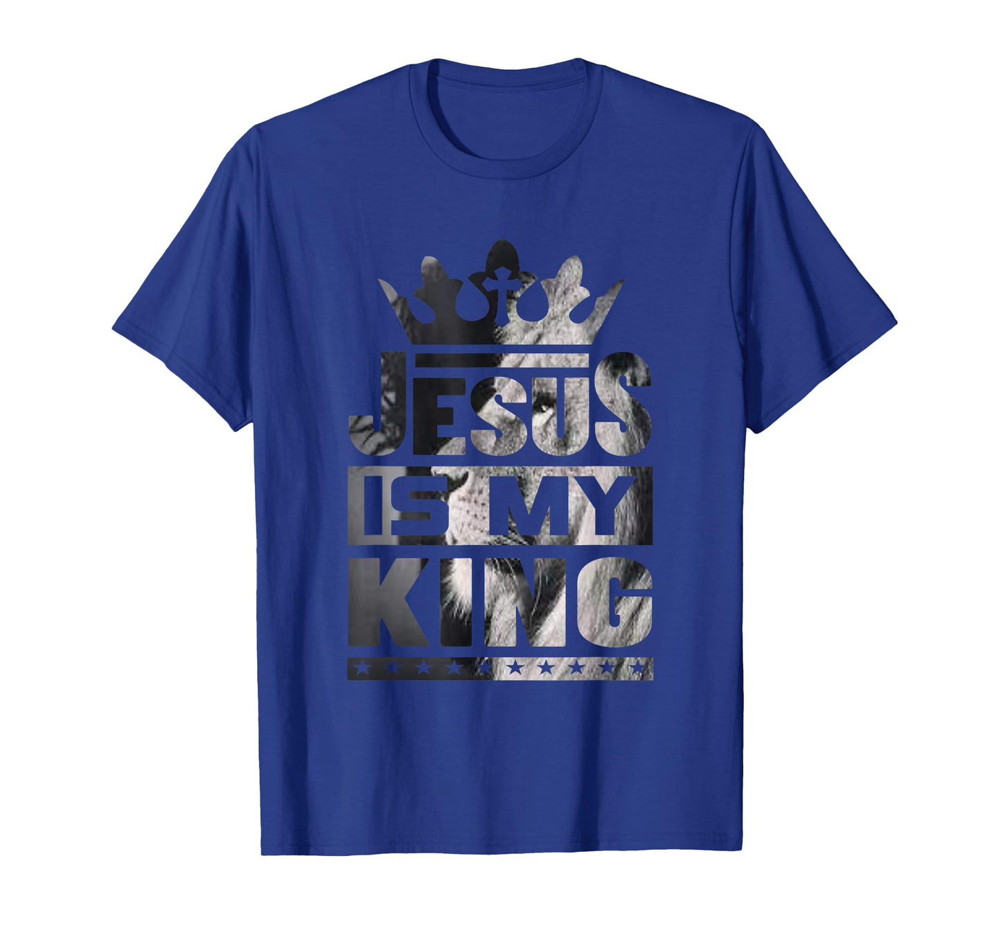 Jesus is My King β Bold Faith and Strength Design T-Shirt