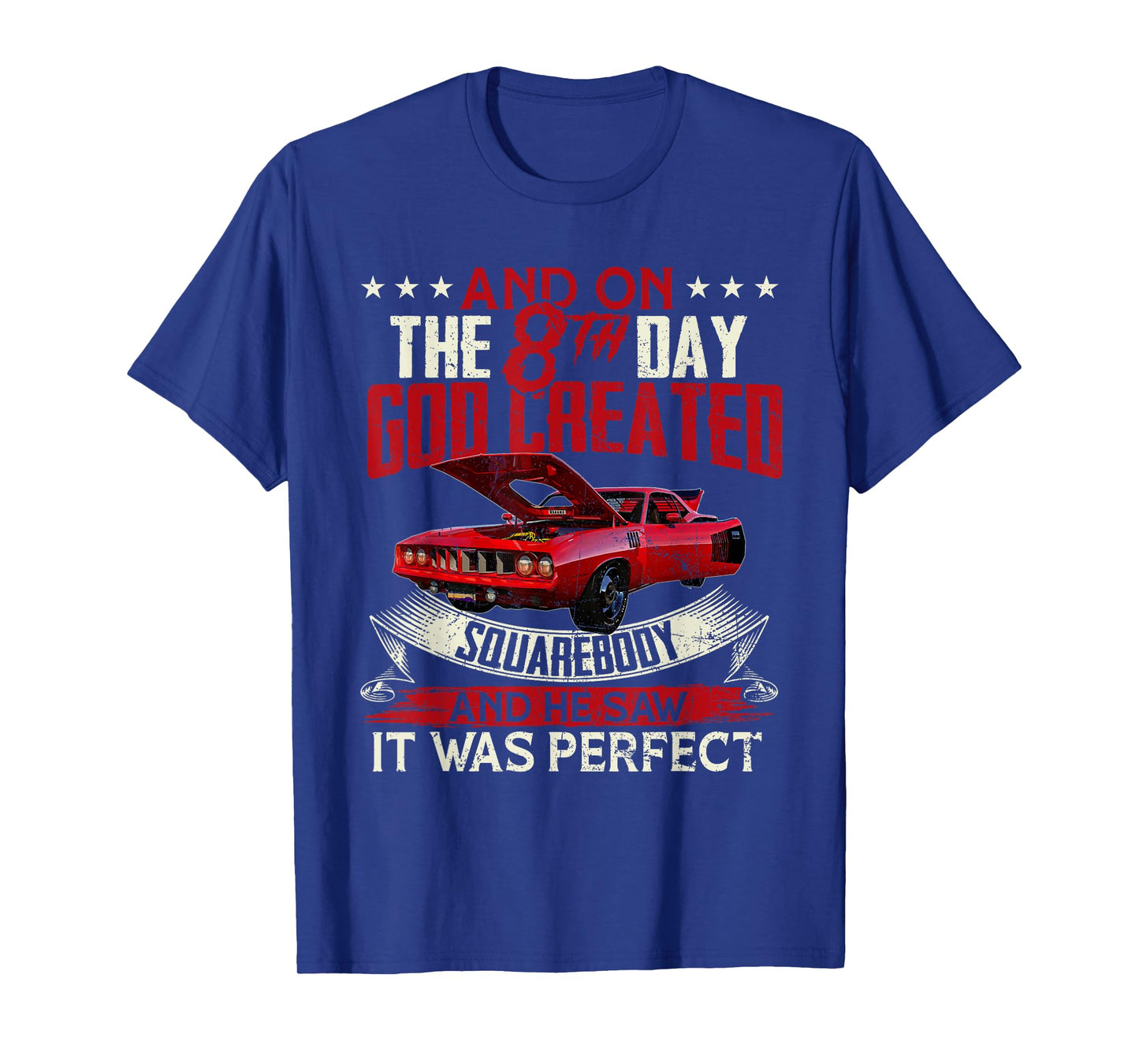 Hemi cuda plymouth barracuda And on the 8th god Muscle car T-Shirt