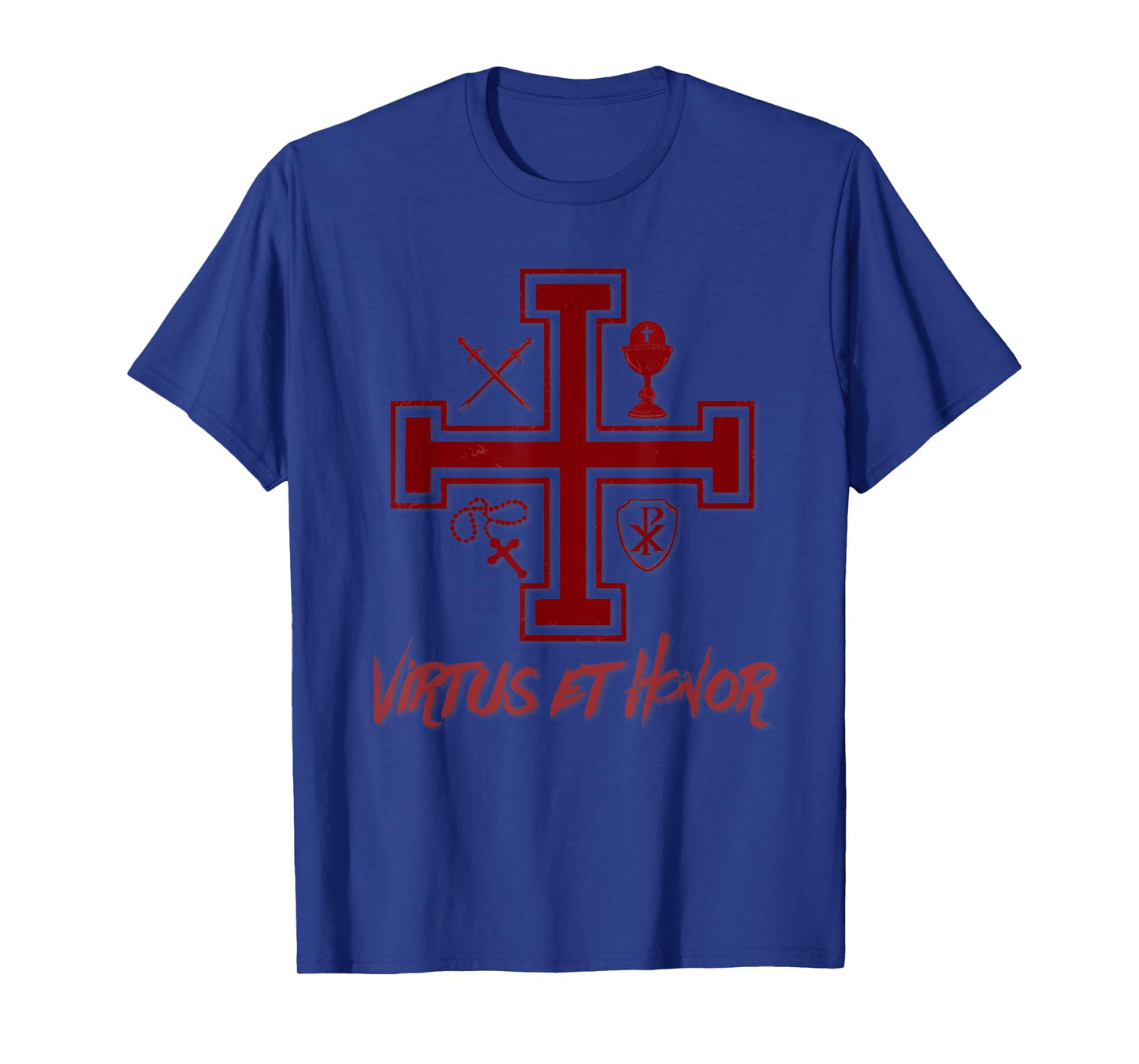 Catholic Knight Templar Crusader Cross T-Shirt
