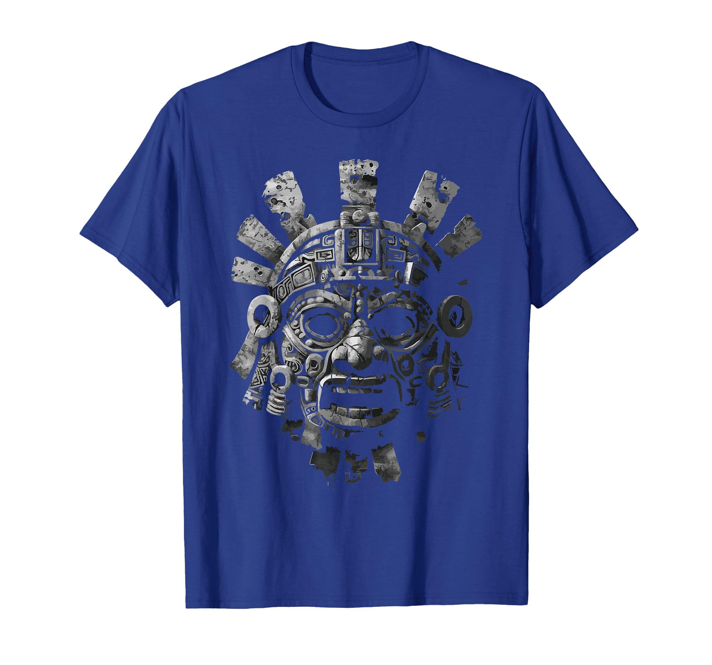 Aztec God Aztec Culture Mayan Indigenous Tlaloc Statue T-Shirt