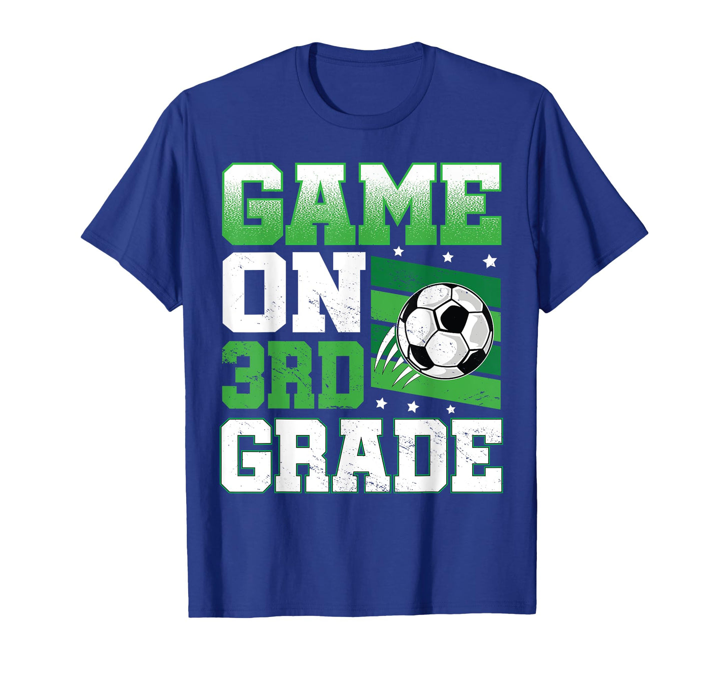 Soccer Game On 3rd Grade Back To School Cute Sports Boys T-Shirt