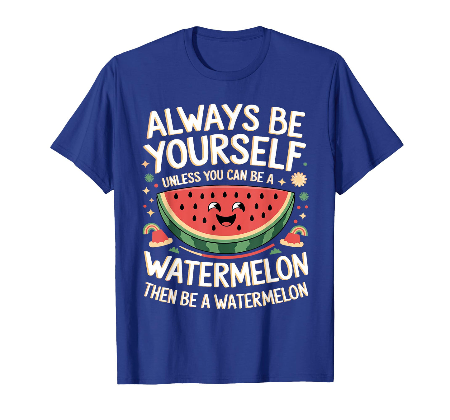 Cute Watermelon Funny Saying Watermelons Fruit Lovers Jokes T-Shirt