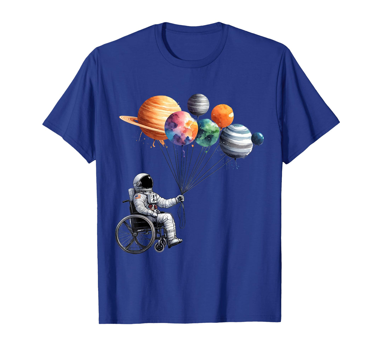 Wheelchair Astronaut Motivtion Kids with Wheelchair T-Shirt