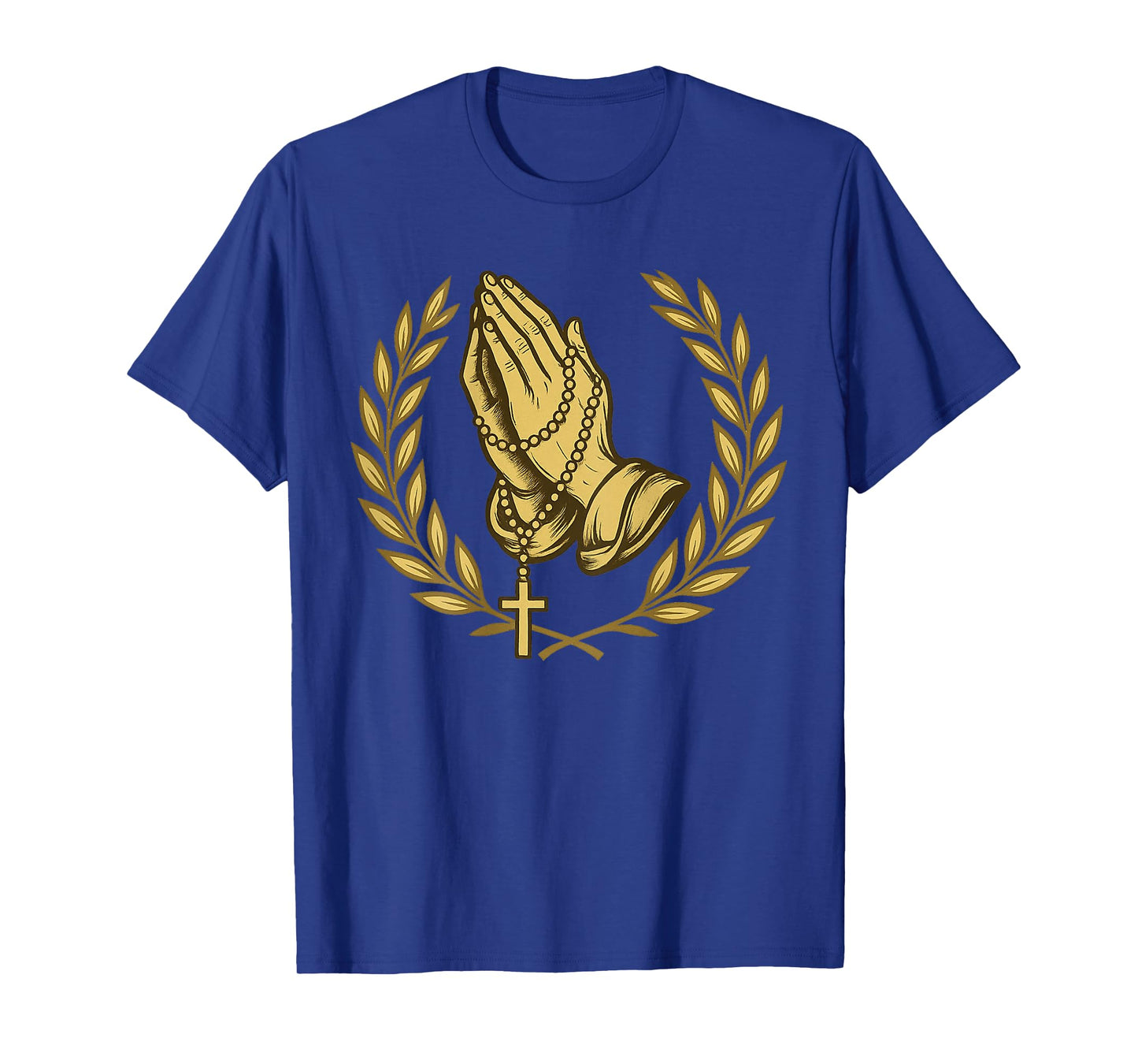 Praying Hands: Rosary Prayer - Catholic T-Shirt