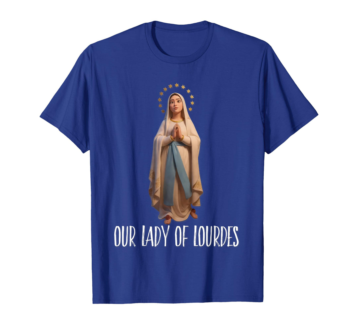 Our Lady of Lourdes Immaculate Blessed Mother T-Shirt