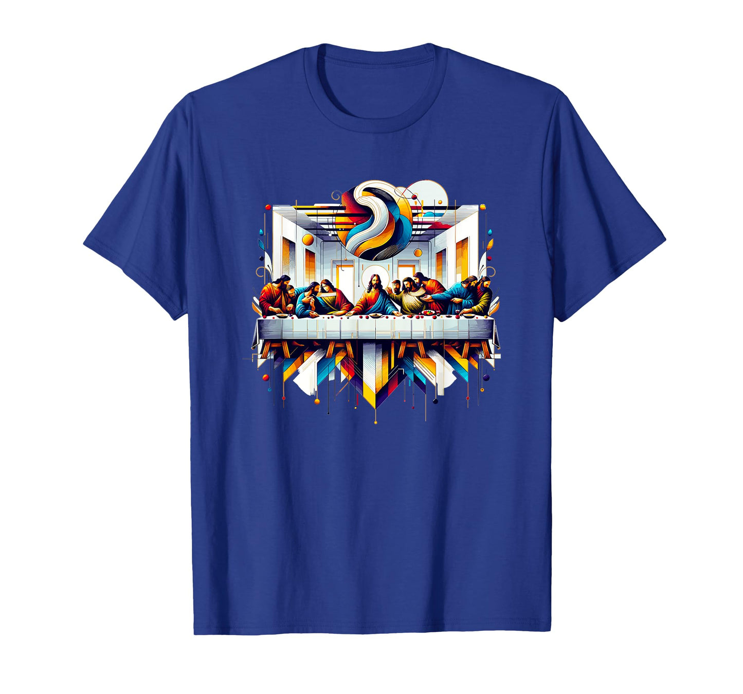 Jesus Last Supper Modern Women Men Christian T-Shirt